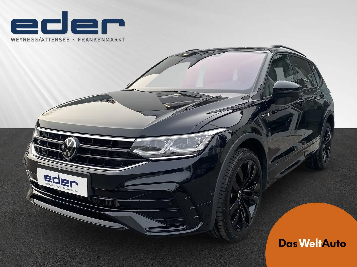Volkswagen Tiguan Allspace R-Line TDI 4MOTION DSG Schwarz - 1