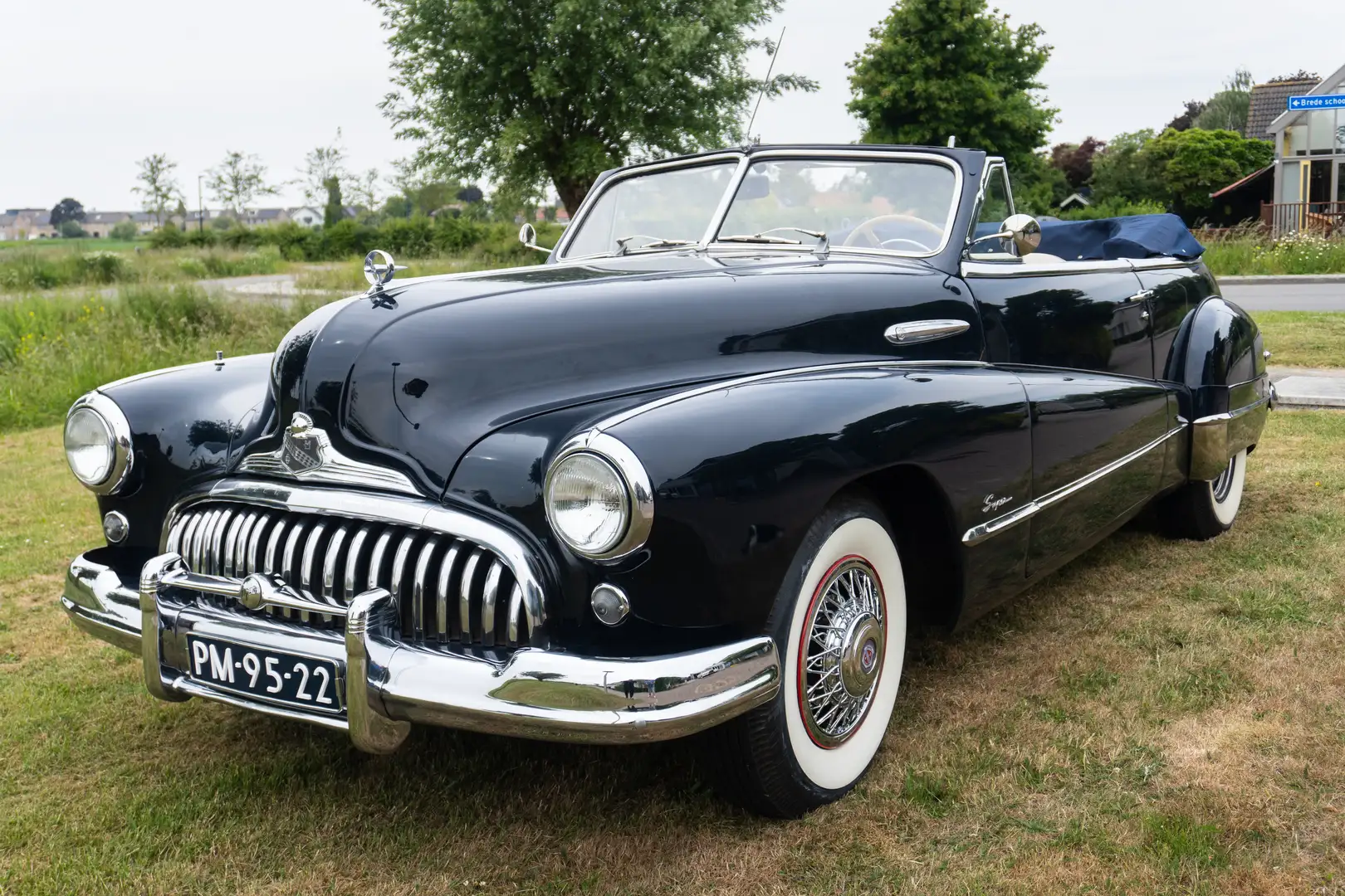 Buick Super cabriolet Синій - 1