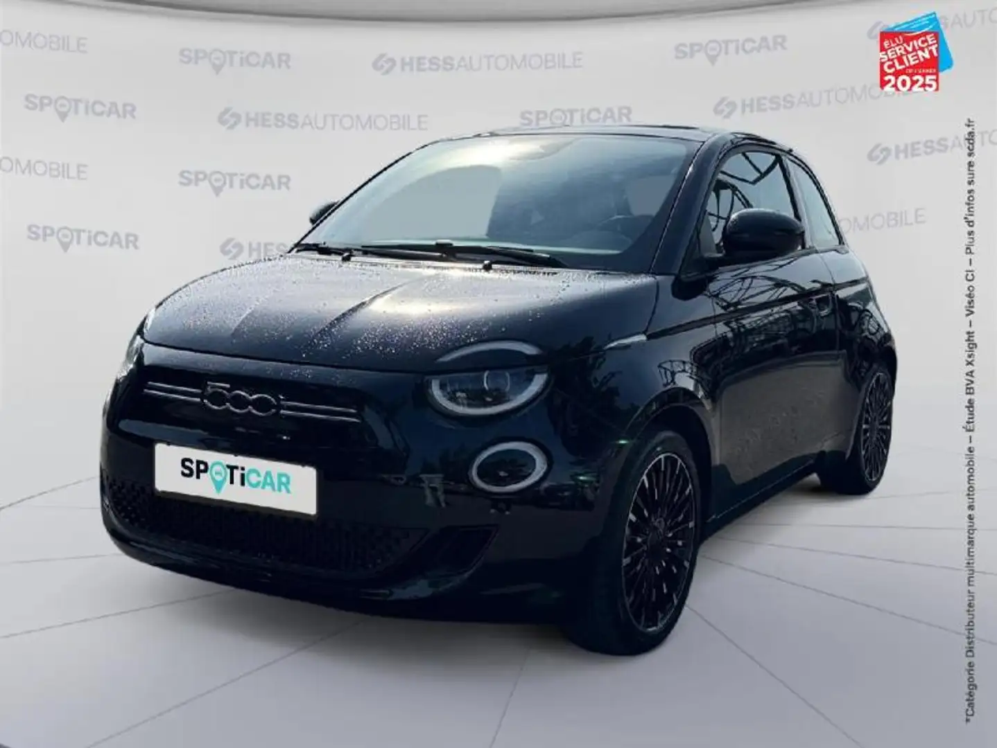 Fiat 500e e 118ch Icône Plus Tpano GPS Noir - 1