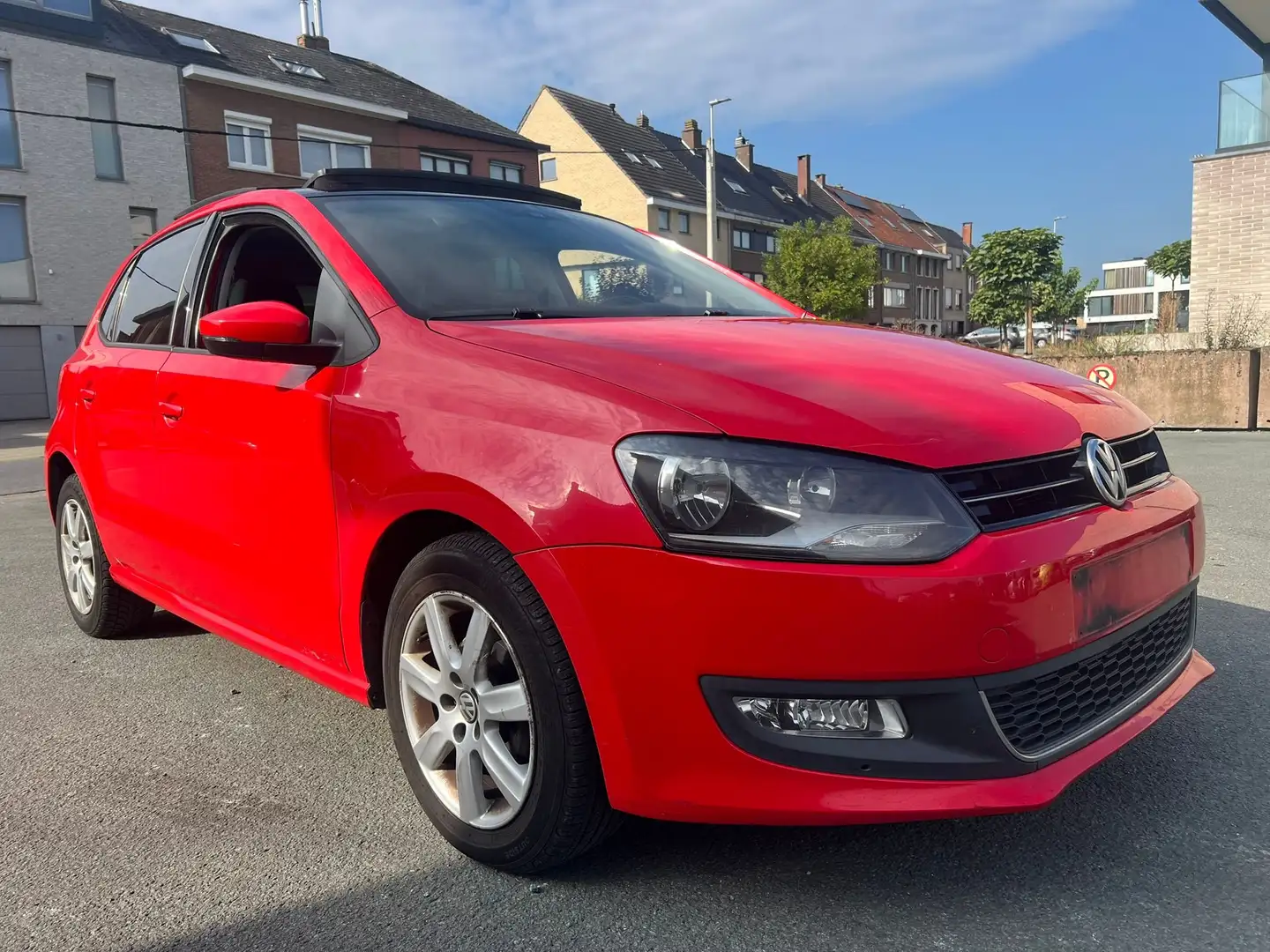 Volkswagen Polo Polo 1.6 CR TDi Black Edition DPF DSG Rot - 2