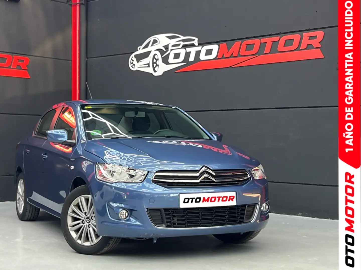 Citroen C-Elysée 1.2 PureTech Exclusive 82 Azul - 1