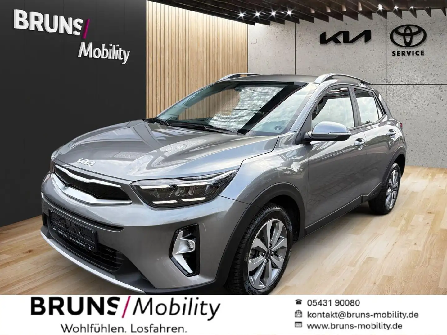 Kia Stonic 1.0 Automatik Vision Navi Kamera *LED* Gri - 1
