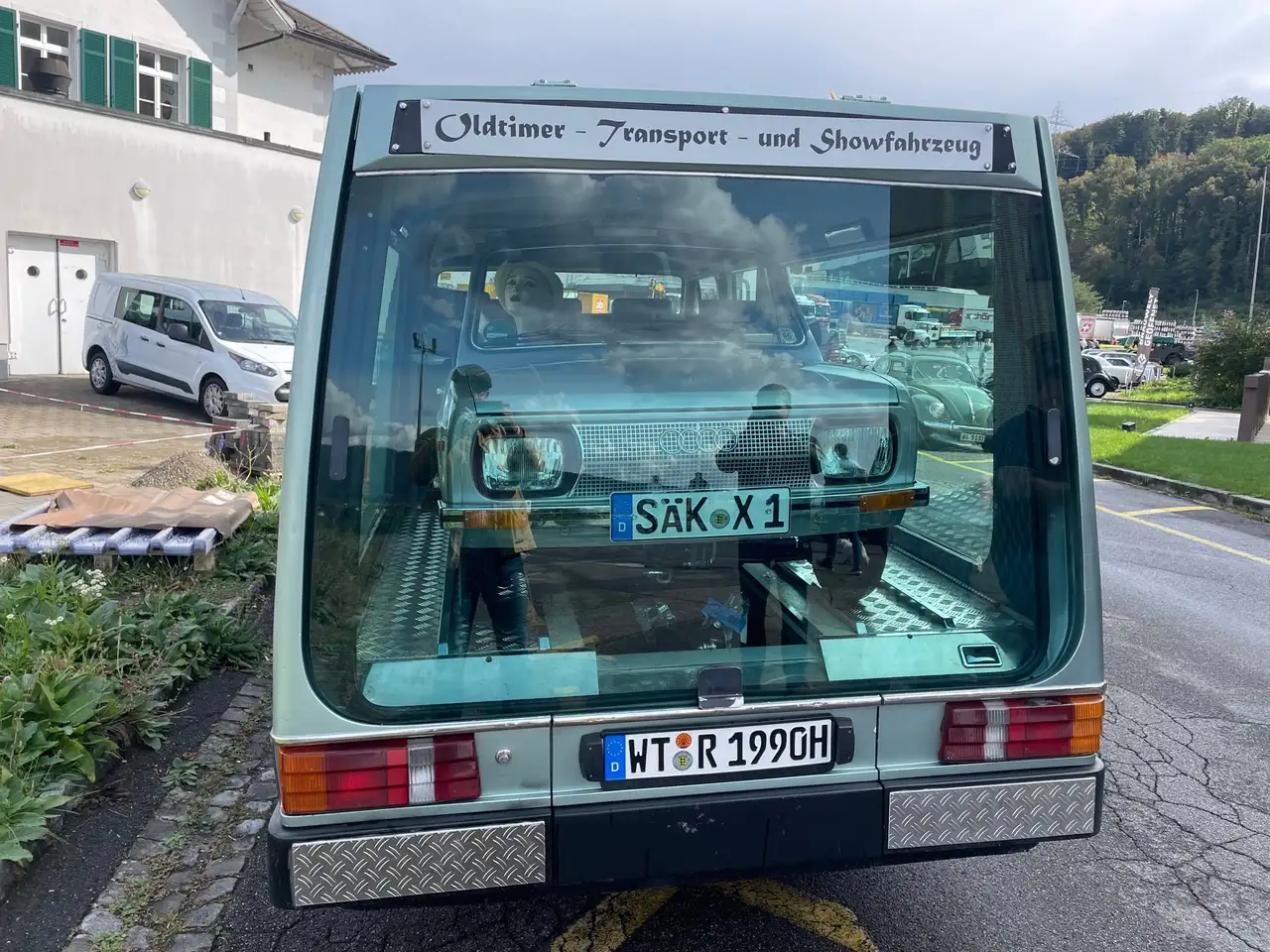Renault Trafic Oldtimer Show - Transporter für Quad oder Trike ..., foto 3