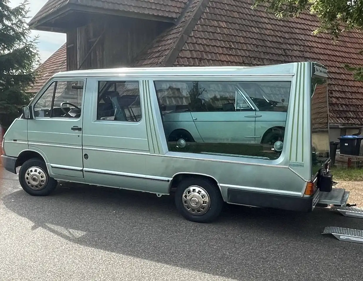 Renault Trafic Oldtimer Show - Transporter für Quad oder Trike ..., foto 7