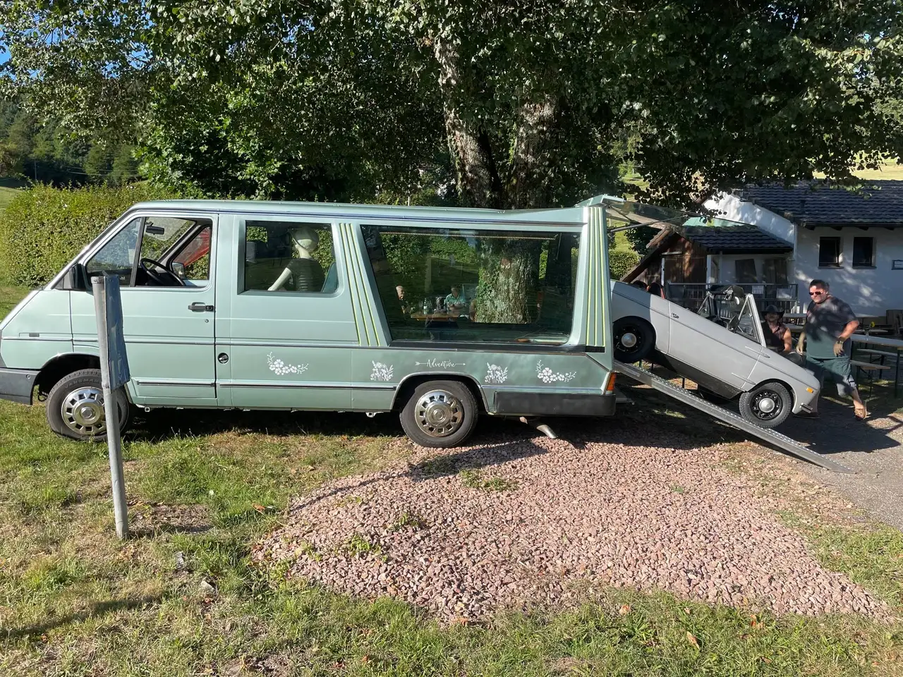 Renault Trafic Oldtimer Show - Transporter für Quad oder Trike ..., foto 2