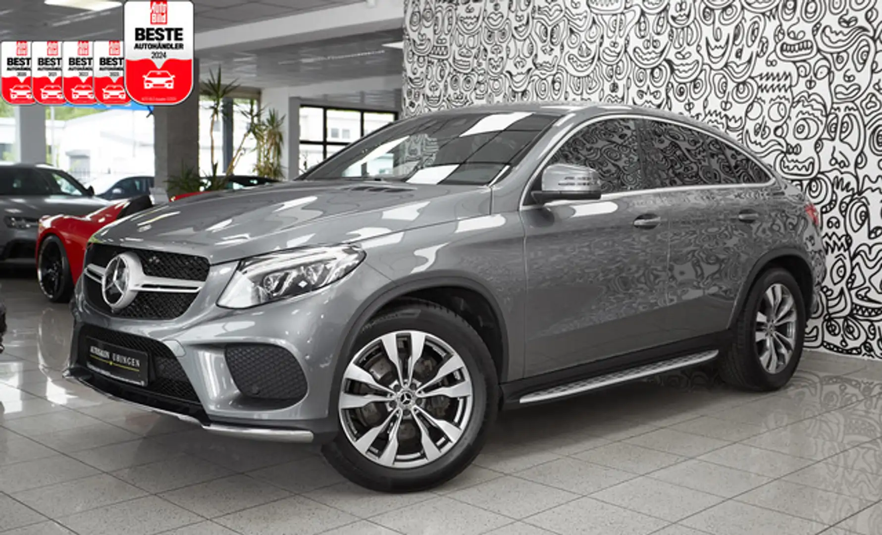 Mercedes-Benz GLE 350 d Coupe 3x AMG SPORT*LUFT*DISTR*STDH*AHK Grau - 1