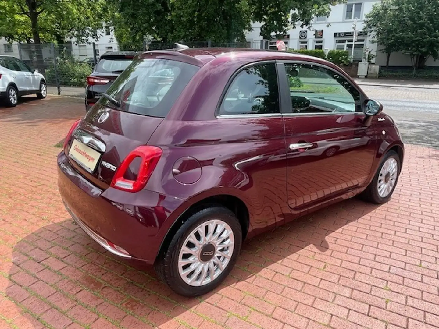 Fiat 500 Dolcevita*DAB+*Carplay*Glasdach*Tempomat* Mauve - 2