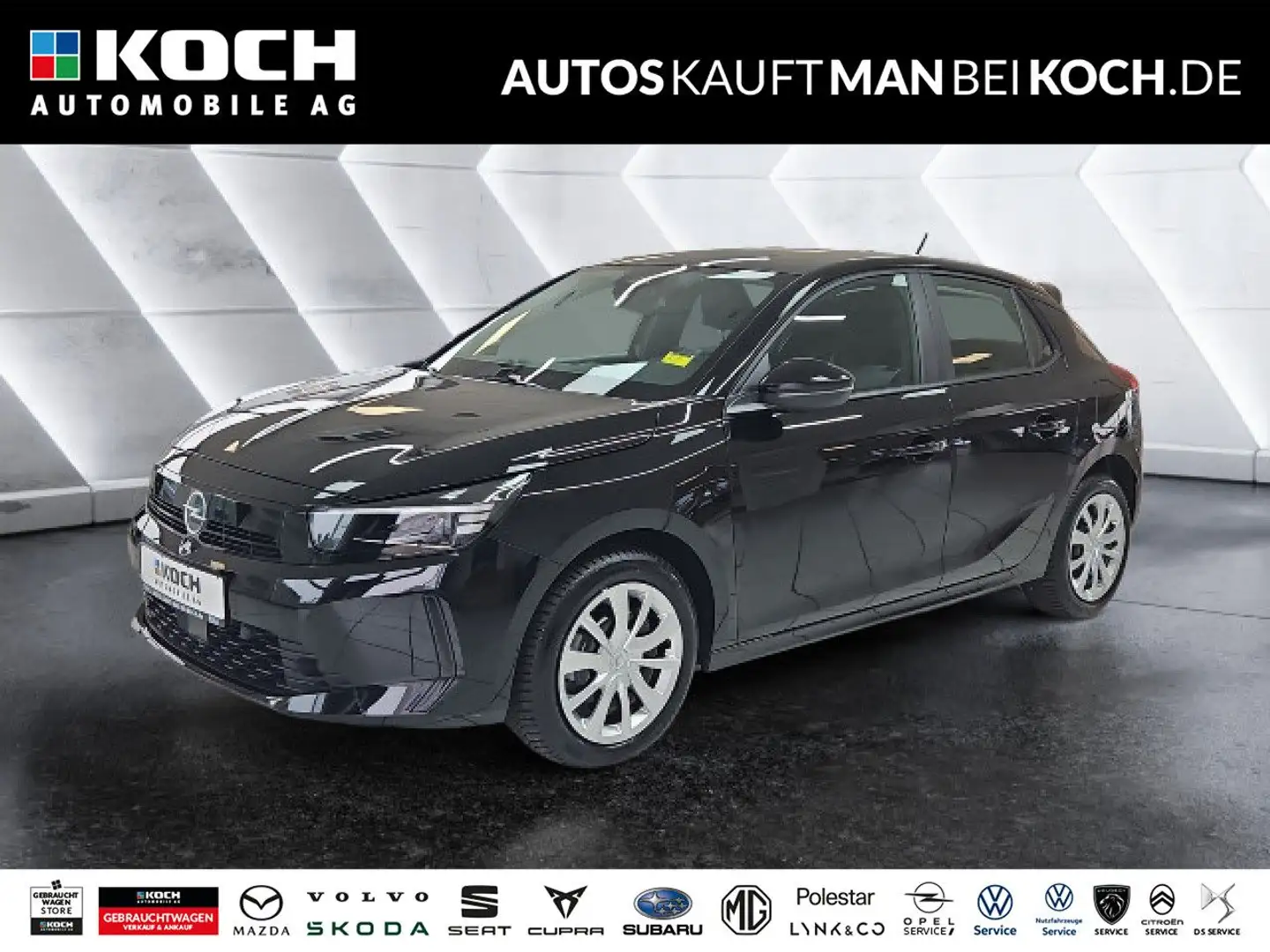 Opel Corsa 1.2 Automatik Edition PDC SH LED TEM ALLWETT Schwarz - 1