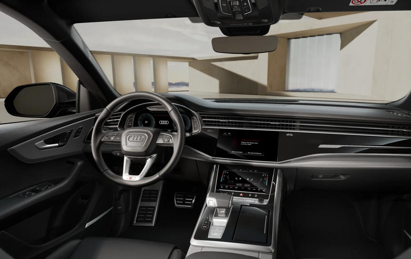 Audi Q8 S line TFSI e 2xS 22Z Laser Pano Tour Leder AHK... — photo 4
