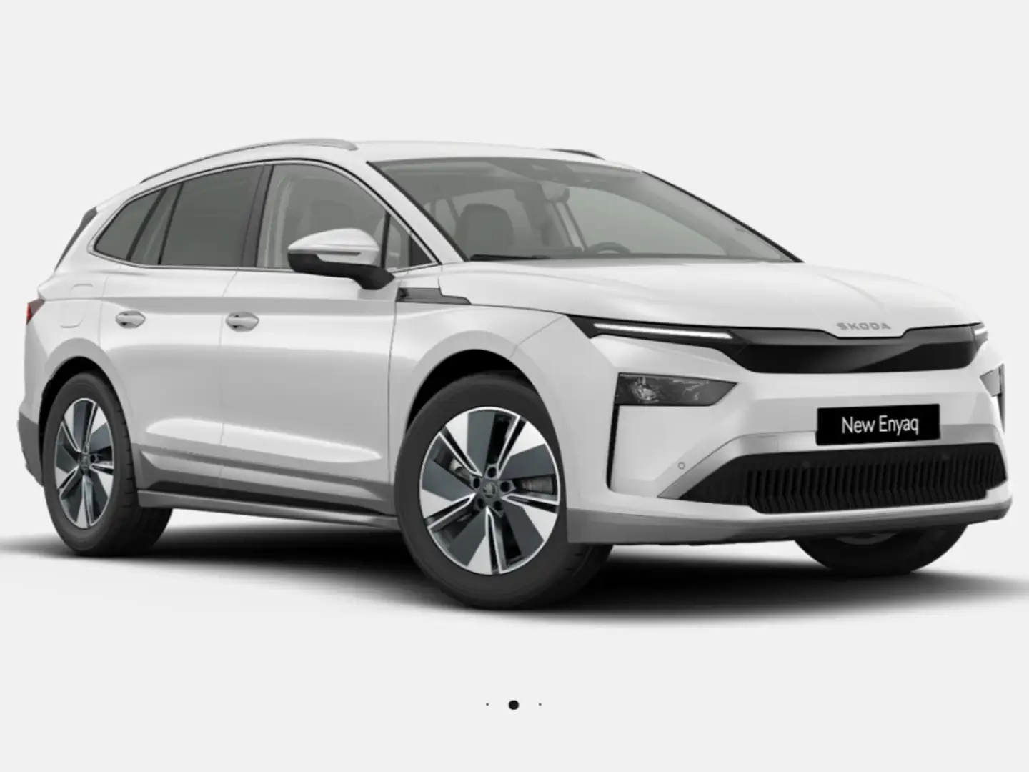 Skoda Enyaq 85 Loft 360 ACC AHK AKUSTIKGLAS ALCANTARA Blanc - 2