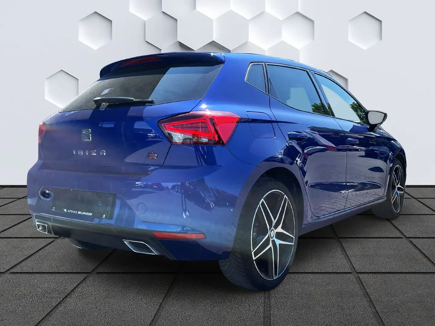 SEAT Ibiza 1.0 TSI FR Full Link SHZ Rückfahkamera Bleu - 2