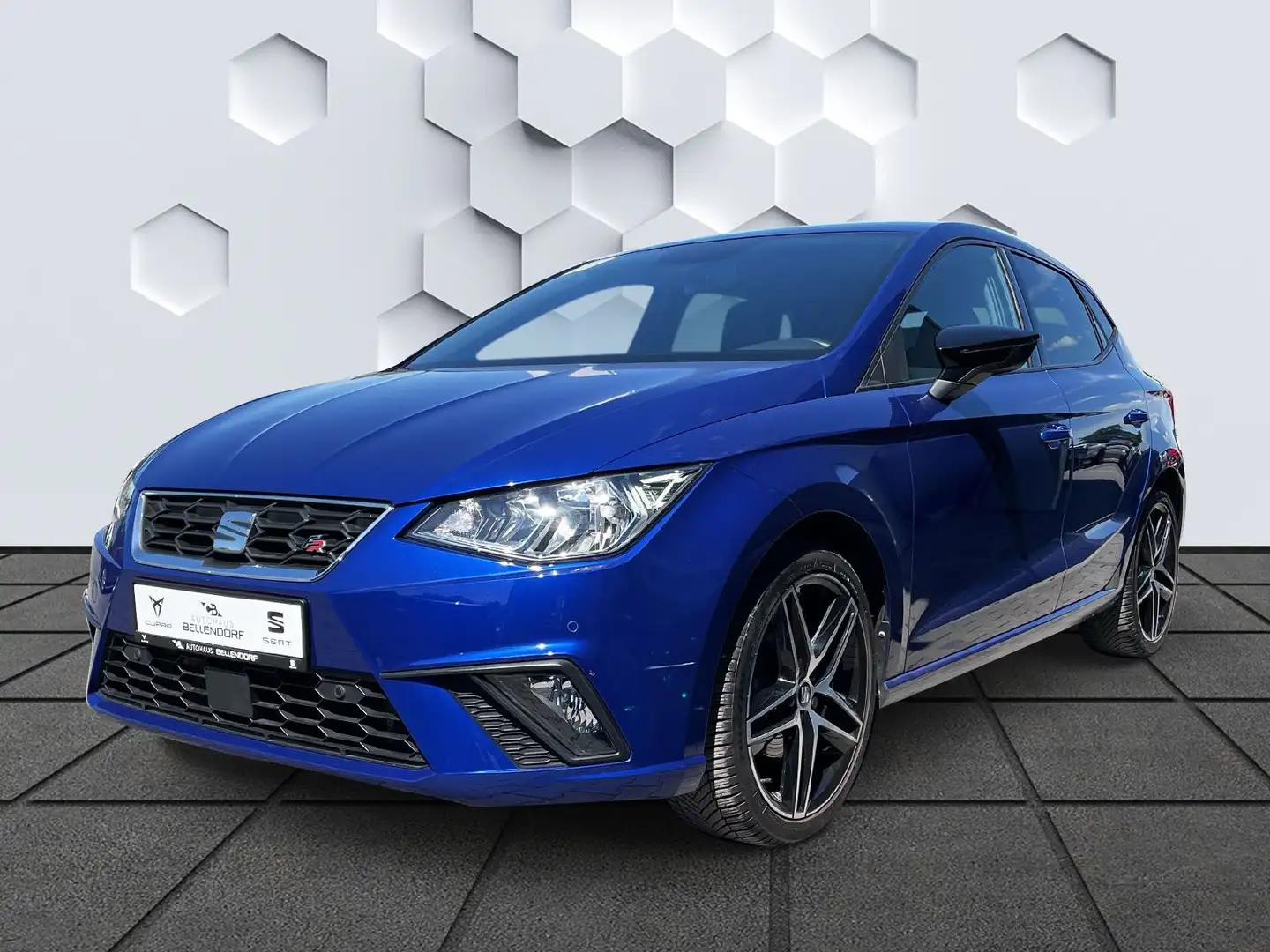SEAT Ibiza 1.0 TSI FR Full Link SHZ Rückfahkamera Bleu - 1