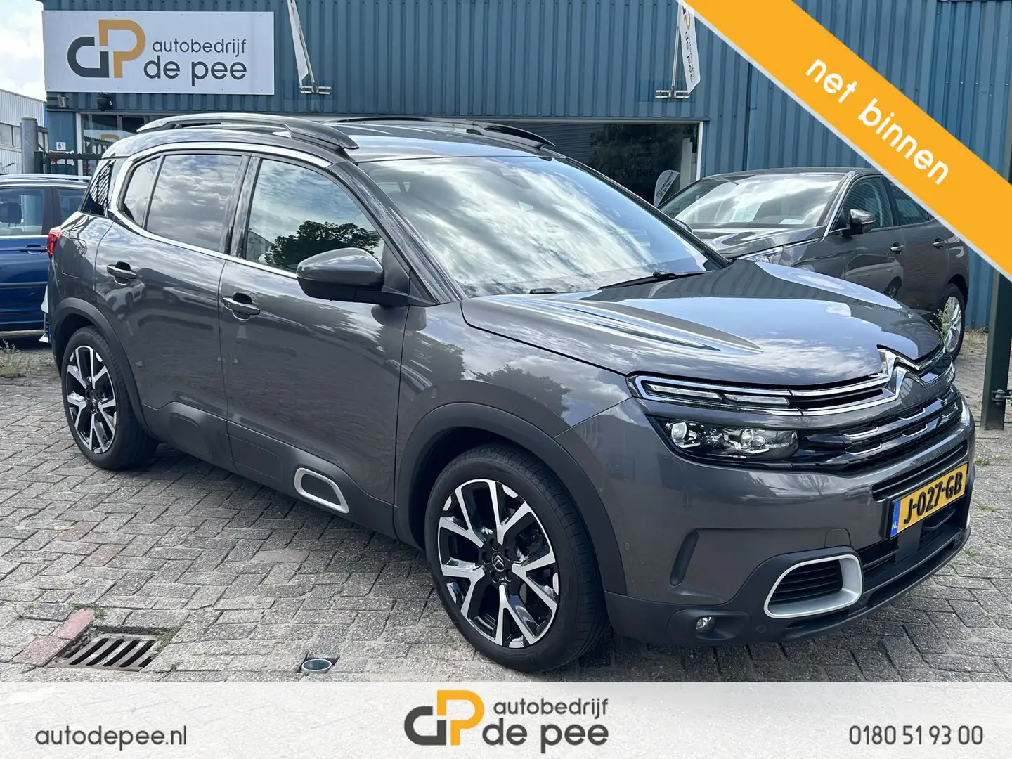 Citroen C5 Aircross 1.2 PureTech Business Plus GARANTIE/AUTOMAAT/CLIMA Grijs - 1