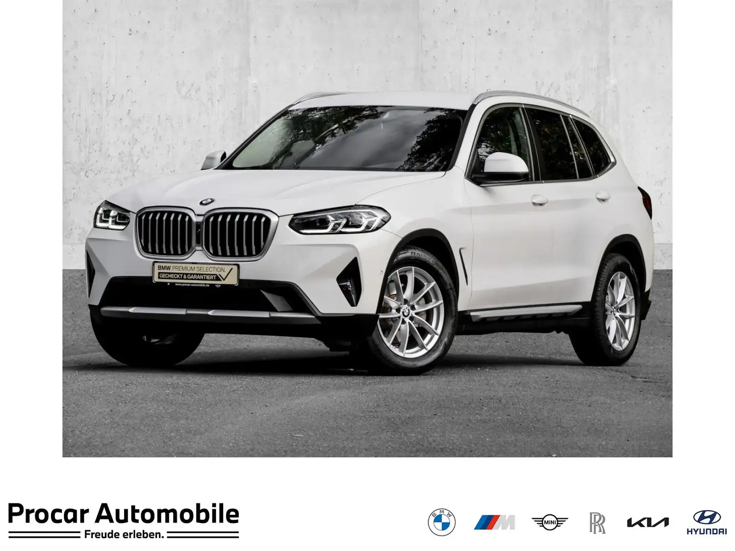 BMW X3 xDrive20i LC Plus DAB LED WLAN Parkassistent Shz P Bianco - 1
