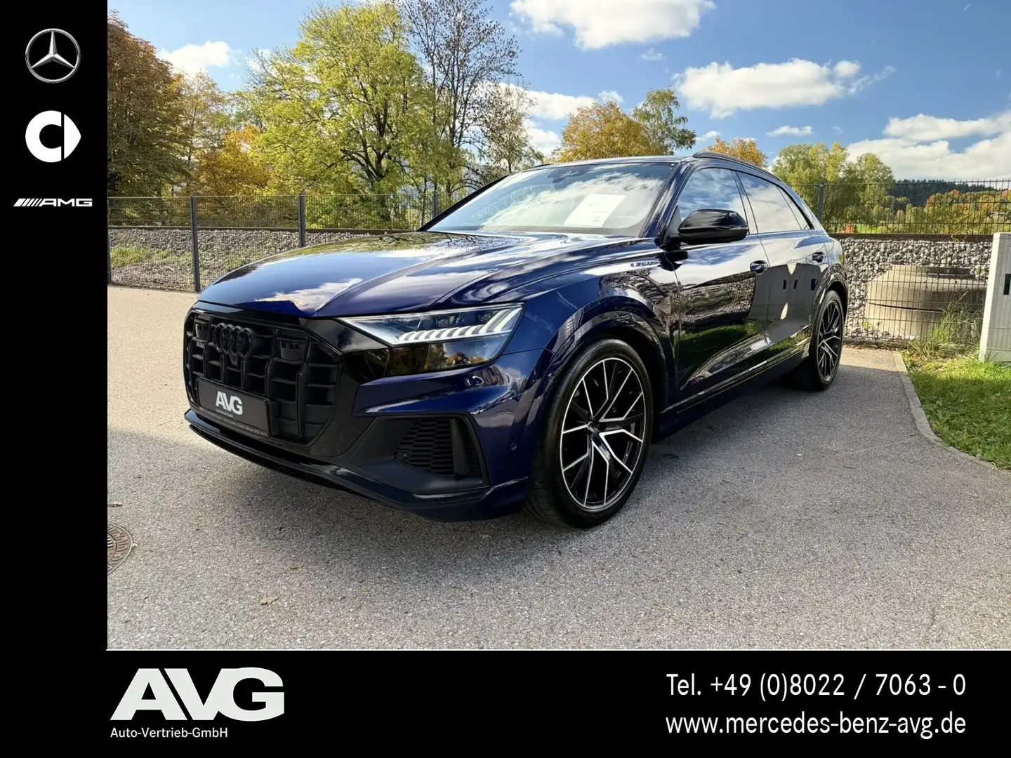Audi SQ8 SQ8 4.0 TDI quattro HUD|B&O|ALLRADLENK|22|STDHZG Blau - 1