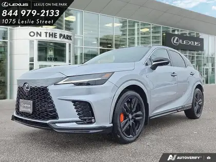 Silver 2026 Lexus RX 350 F Sport 3 AWD SUV / Crossover 8-Speed Automatic