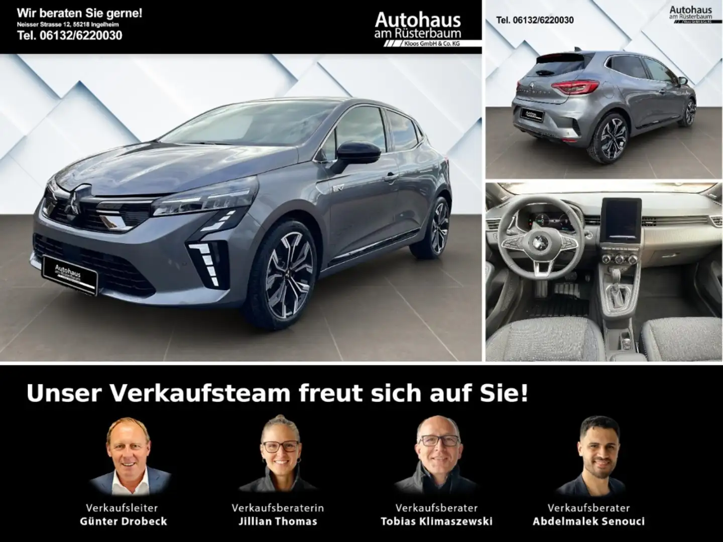 Mitsubishi Colt 1.6 Hybrid TOP Navi Digitales Cockpit Soundsystem Grau - 1