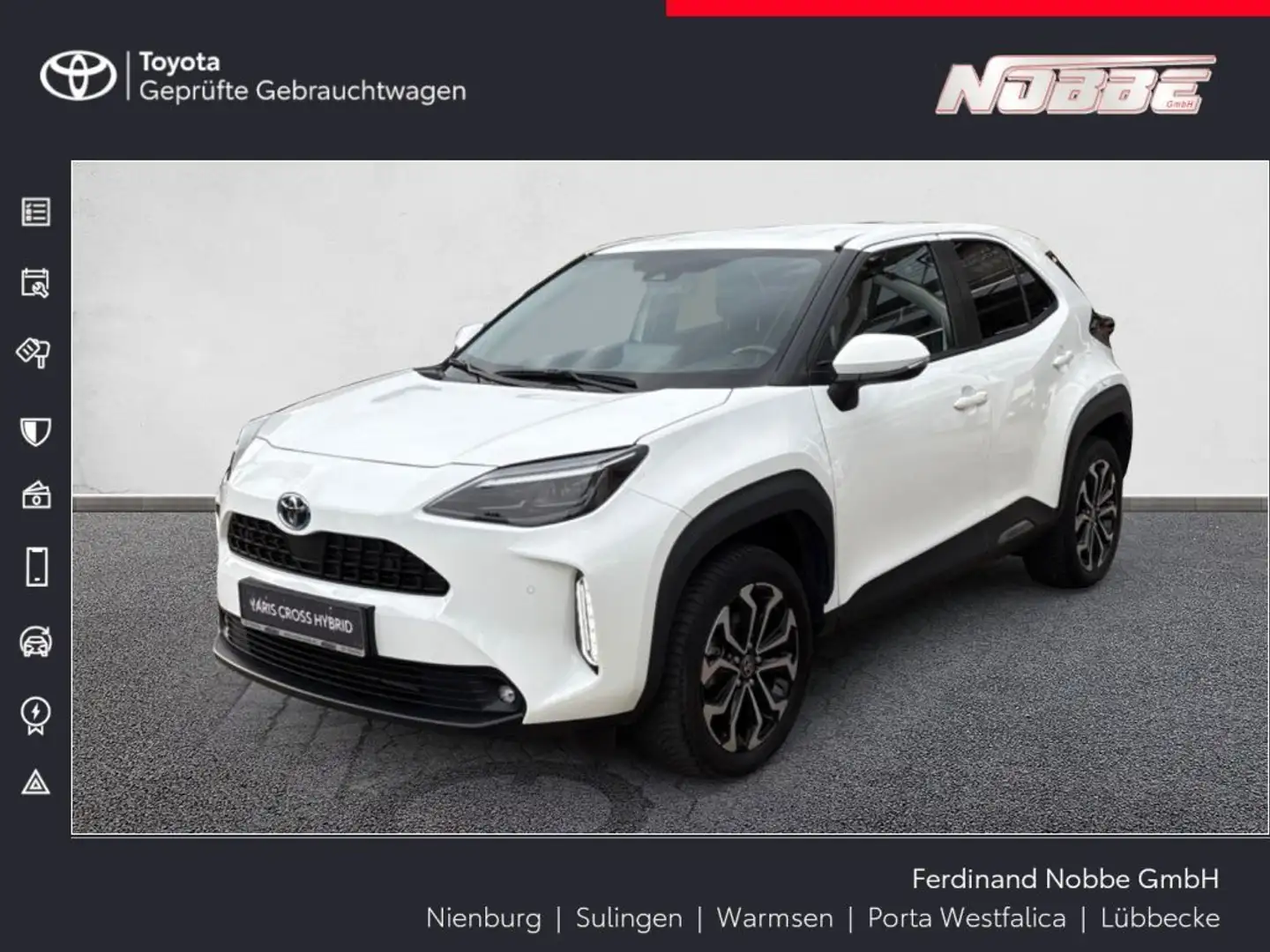 Toyota Yaris Cross Hybrid 1.5 VVT-i Team Deutschland Wit - 1