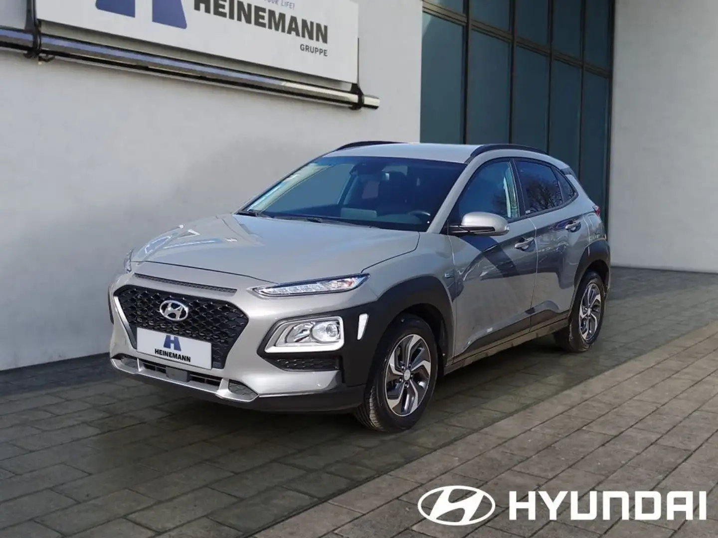 Hyundai KONA Hybrid 1.6 GDI DCT Advantage Navi Sitzh. PD Grijs - 1