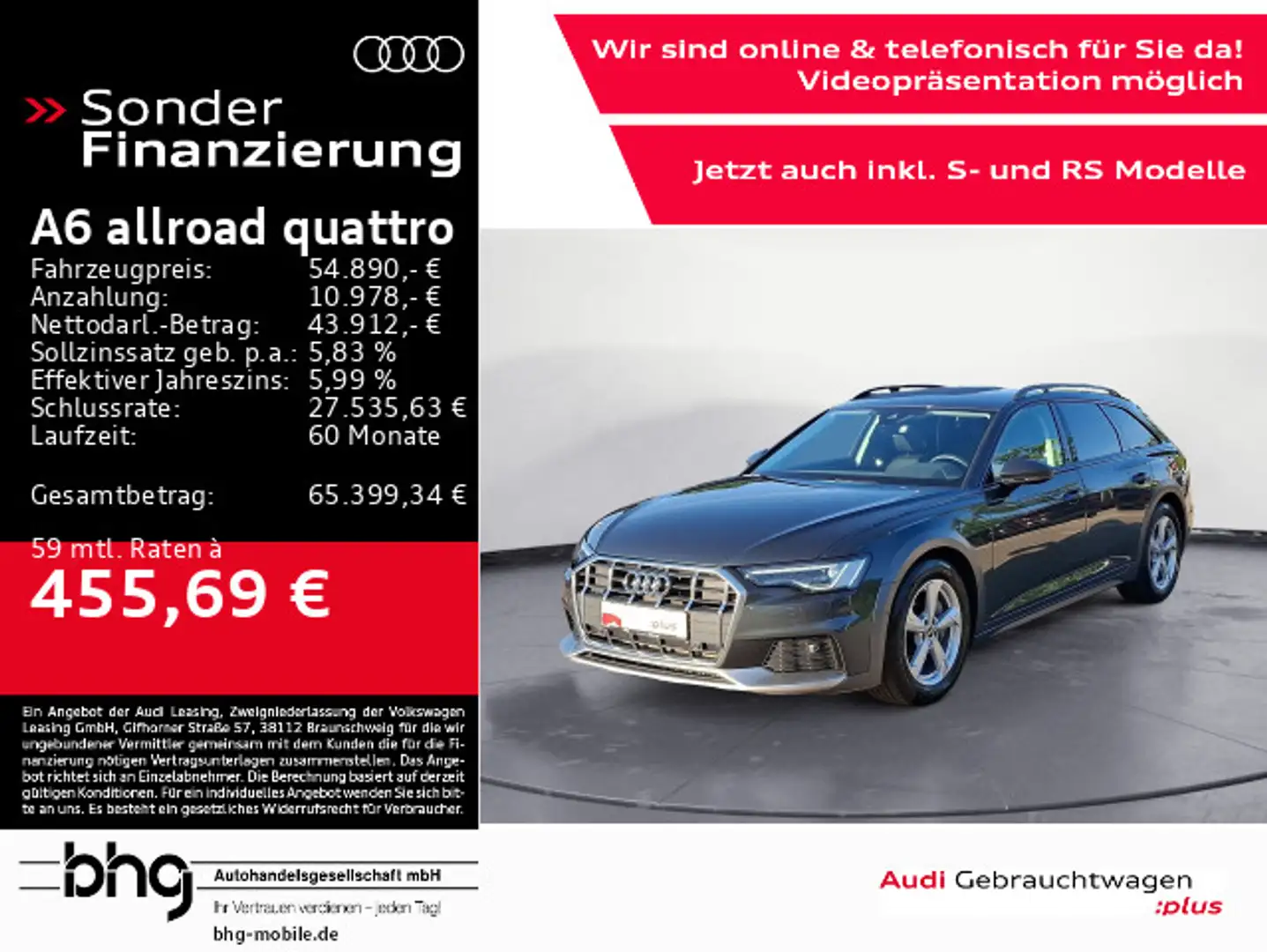 Audi A6 allroad A6 allroad 55 TFSI quattro s-tronic Grau - 1