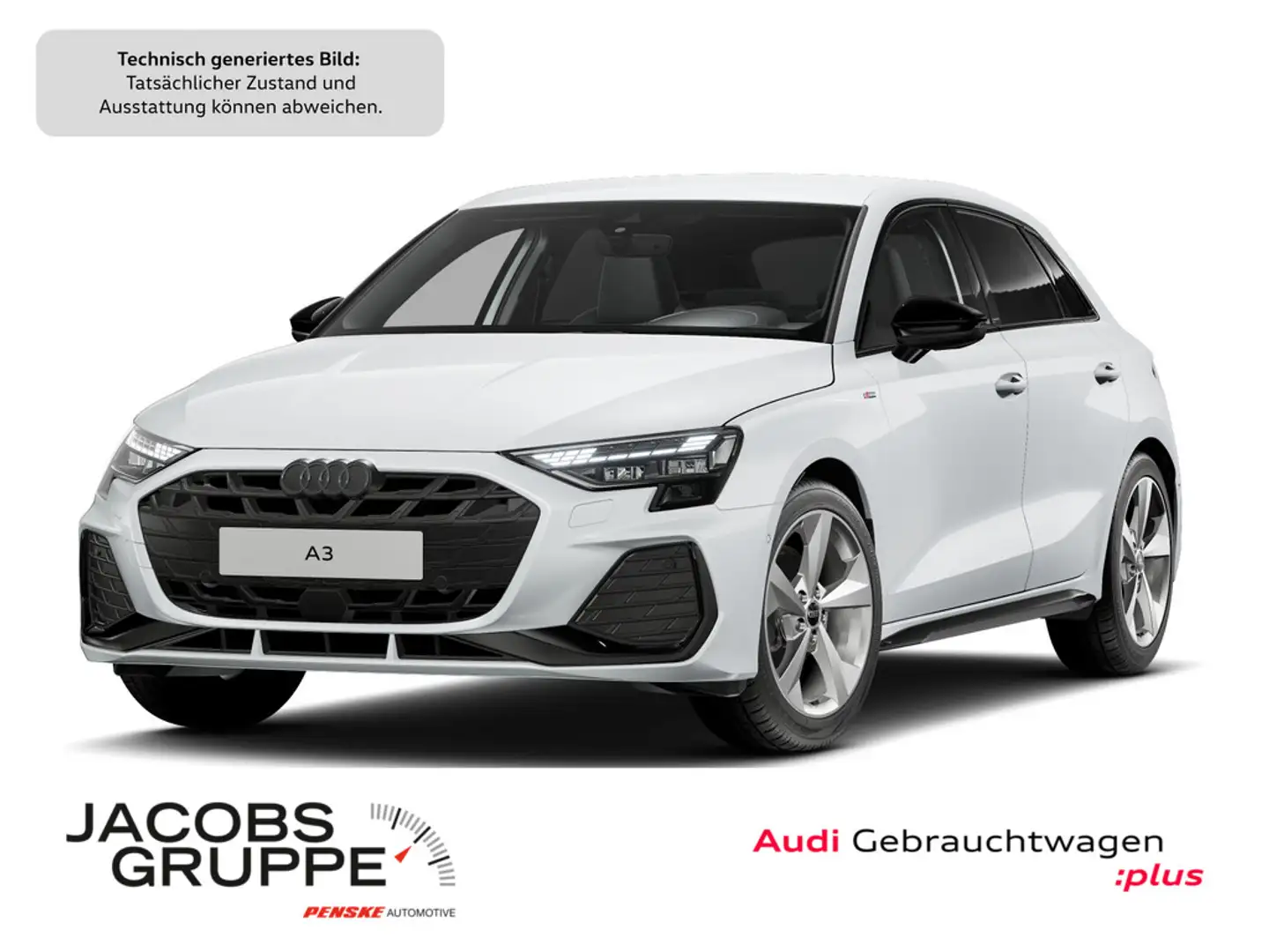 Audi A3 Sportback 30 TFSI S line LED*Tempomat*PDC * Weiß - 1