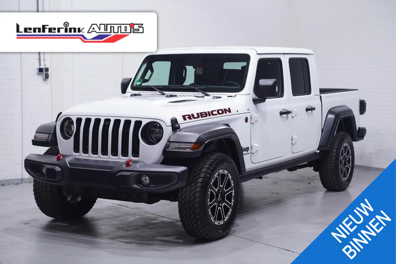 Jeep Gladiator 3.6 V6 285 pk Rubicon Grijs Kenteken 2-Zits Navi L Blanco - 1