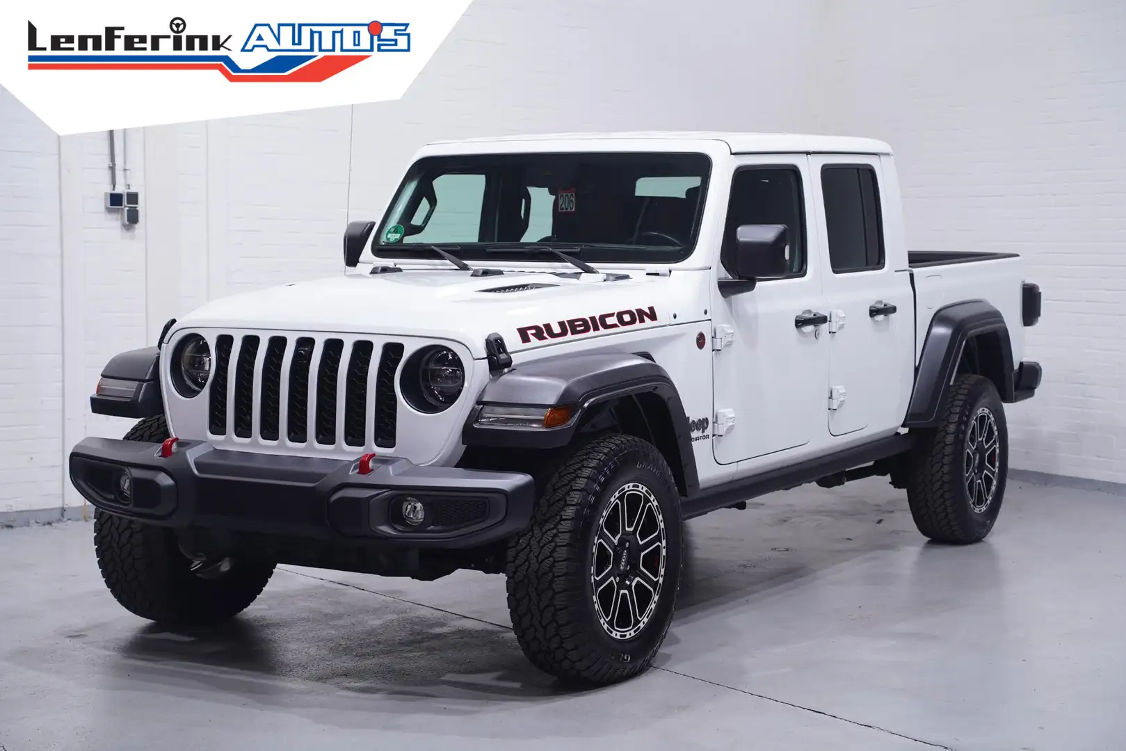 Jeep Gladiator 3.6 V6 285 pk Rubicon Grijs Kenteken 2-Zits Navi L Blanco - 1