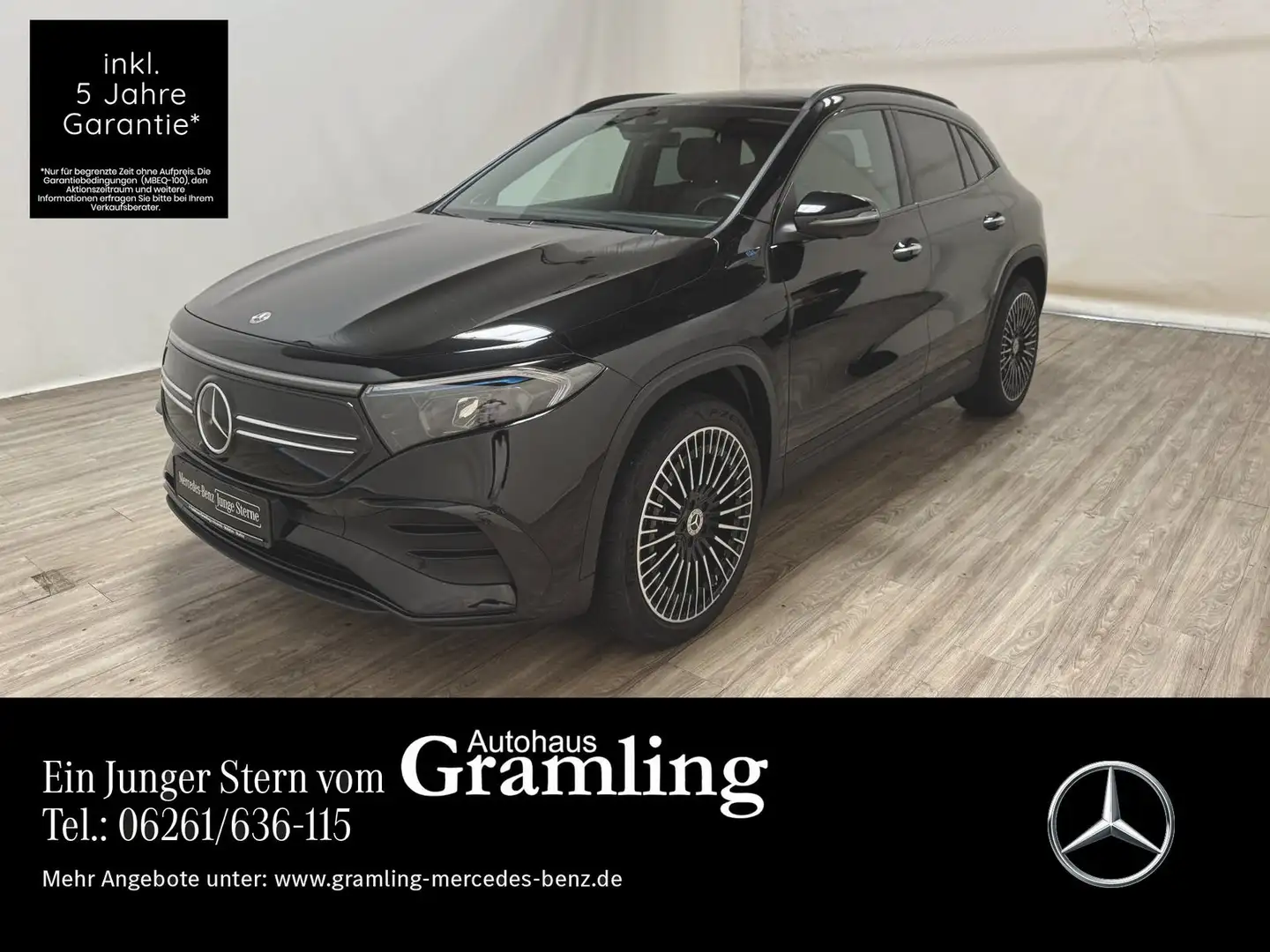 Mercedes-Benz EQA 250 AMG Pano*AHK*Distr*360°*Burmest*Ambiente Zwart - 1