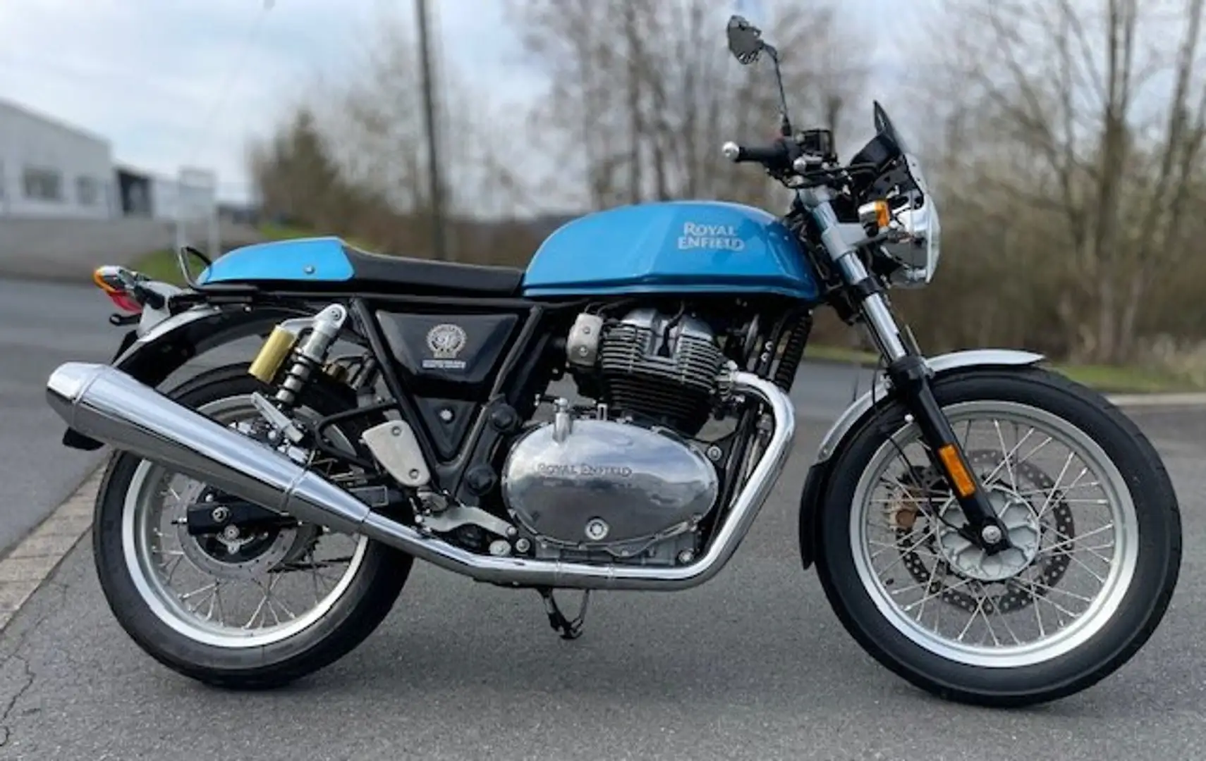 Royal Enfield Continental GT 650 Twin S - Top Zustand - erst 2700km gelaufen Azul - 1