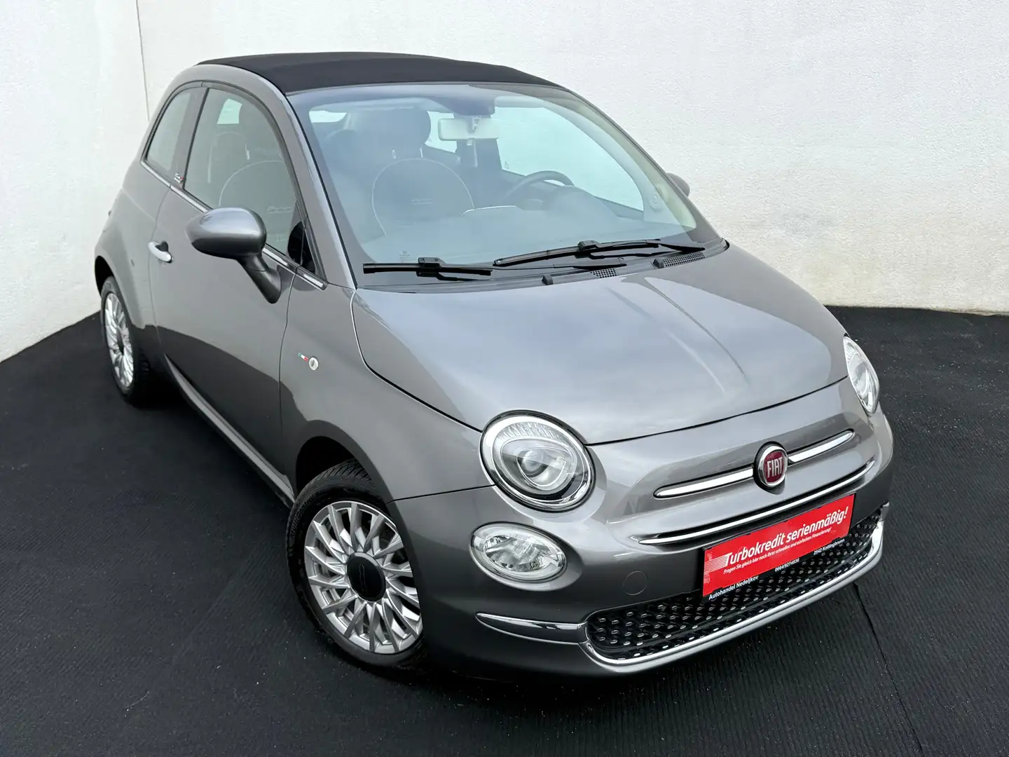 Fiat 500C Cabrio Twin Air Turbo Pop Grau - 1