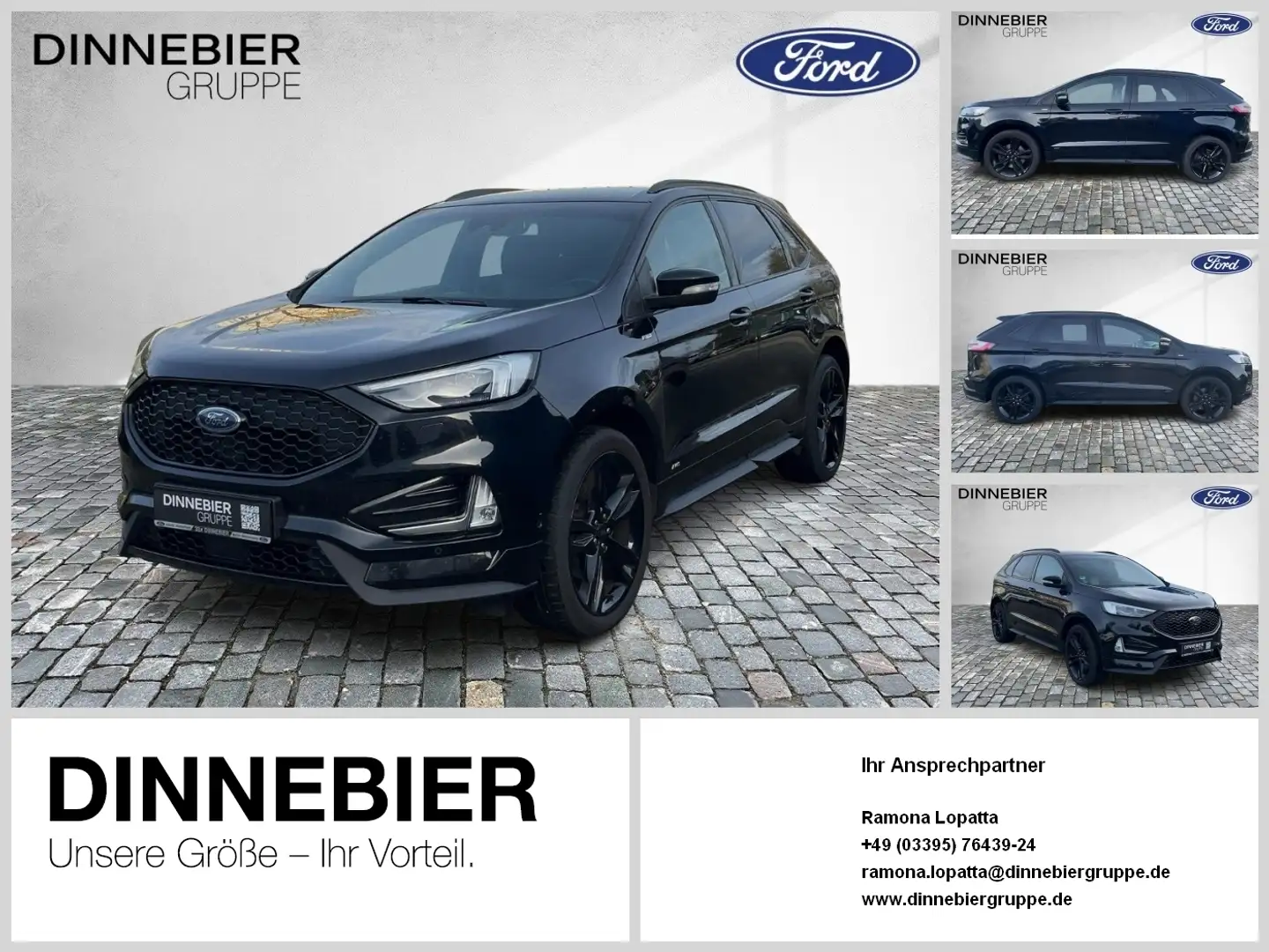 Ford Edge ST-Line 4x4 ACC*MATRIX-LED*NAVI*TWA*21'' Negro - 1