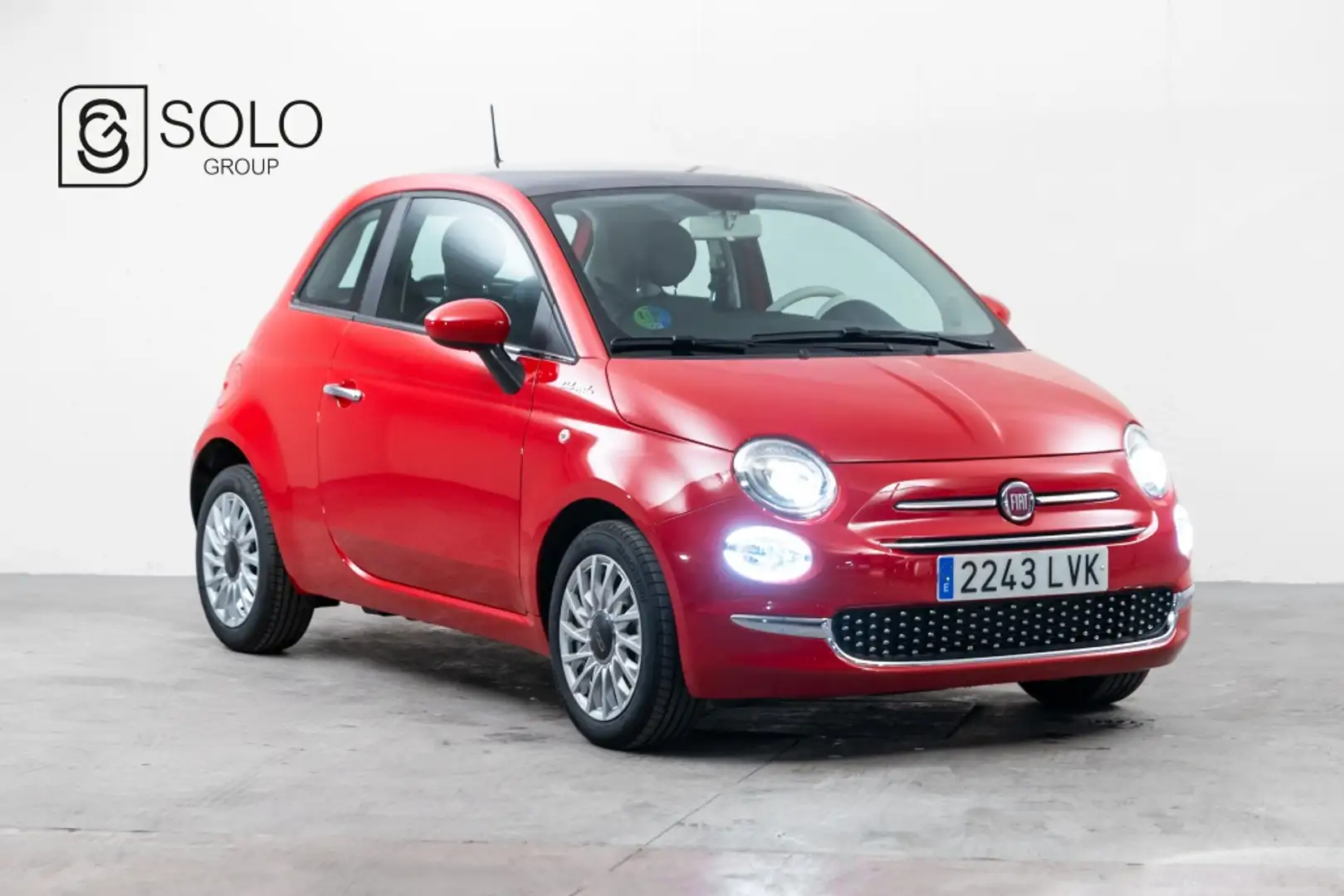 Fiat 500 1.0 Hybrid Dolcevita 52kW Rouge - 1