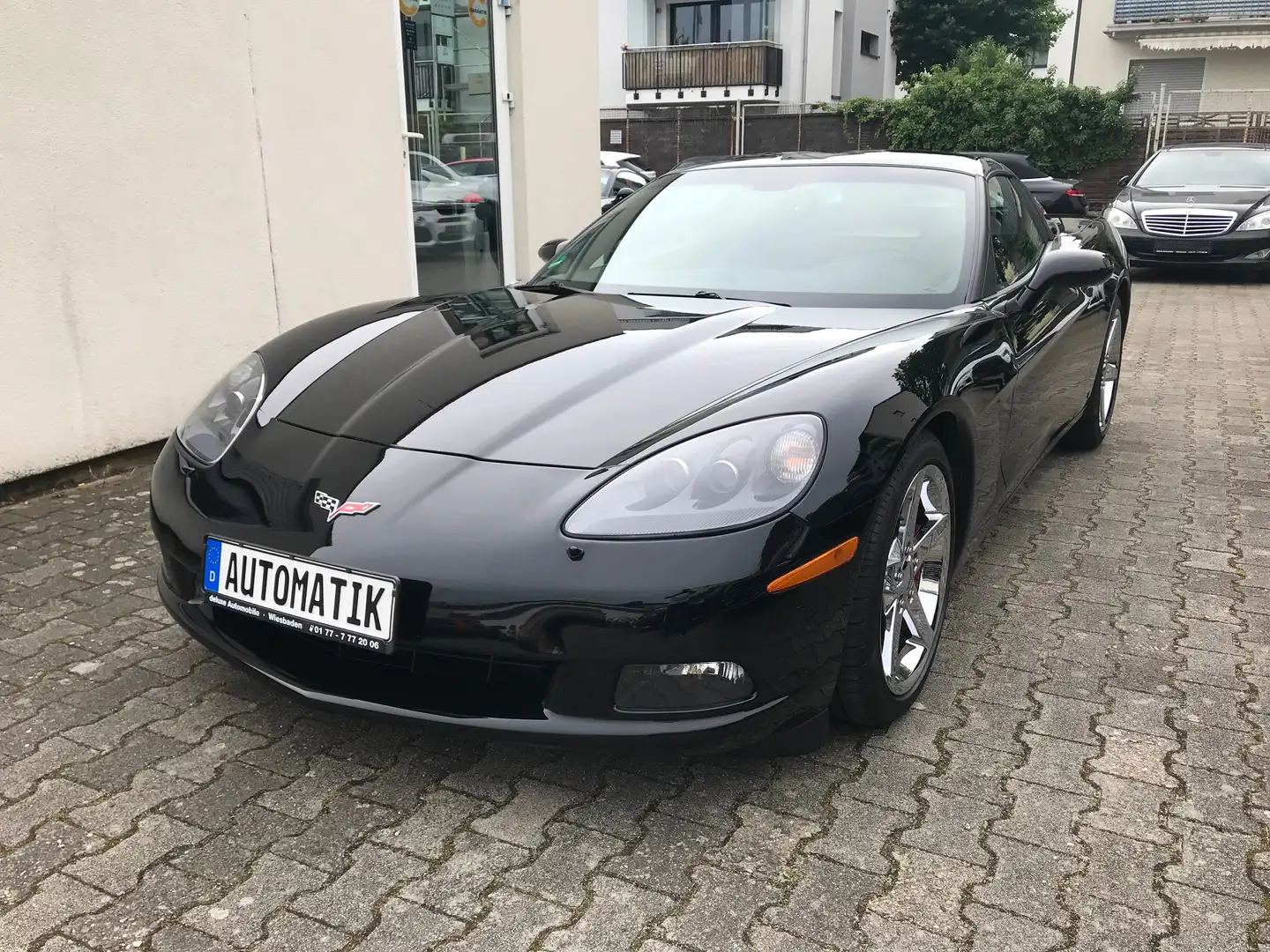 Corvette C6 Coupe /Targa LS3 AUTOMATIK NAVI/CAM. 18"ZOLL Negro - 2