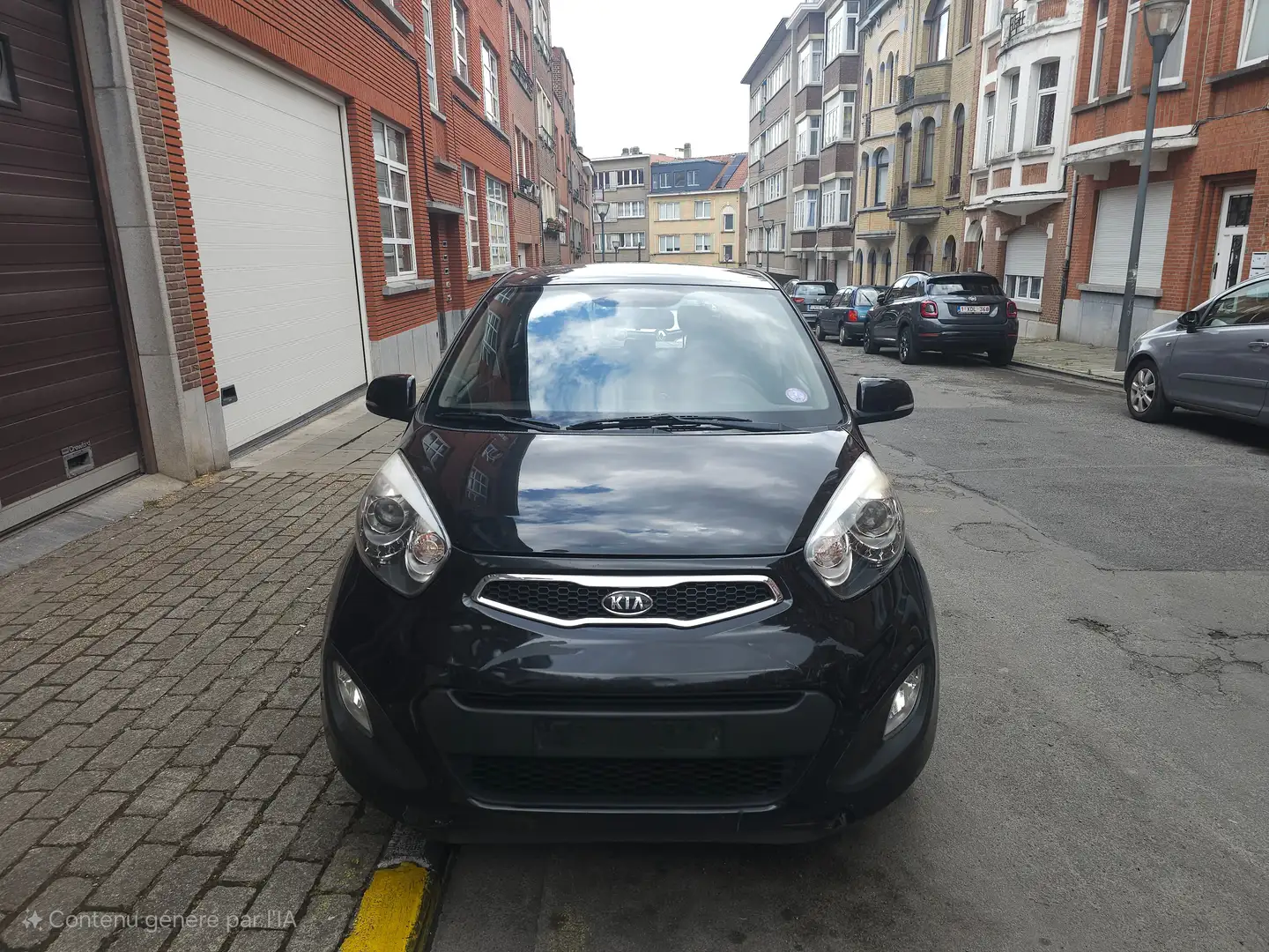 Kia Picanto Picanto 1.0i Lounge ISG Zwart - 1