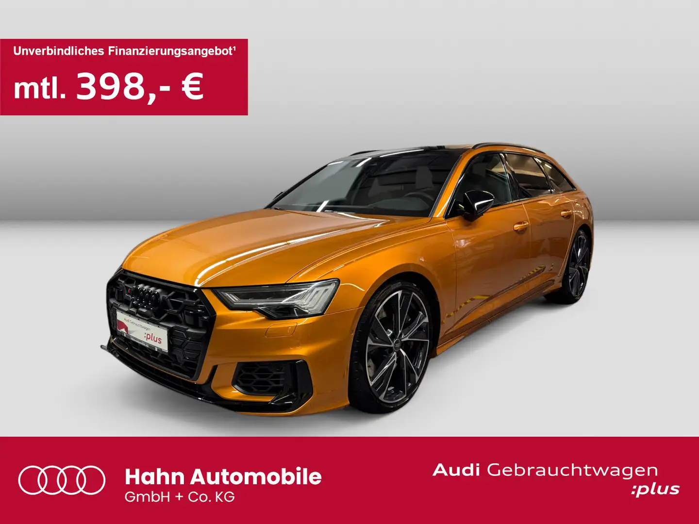 Audi S6 TDI quattro HD Matrix HUD B&O Pano °360 Oranje - 1