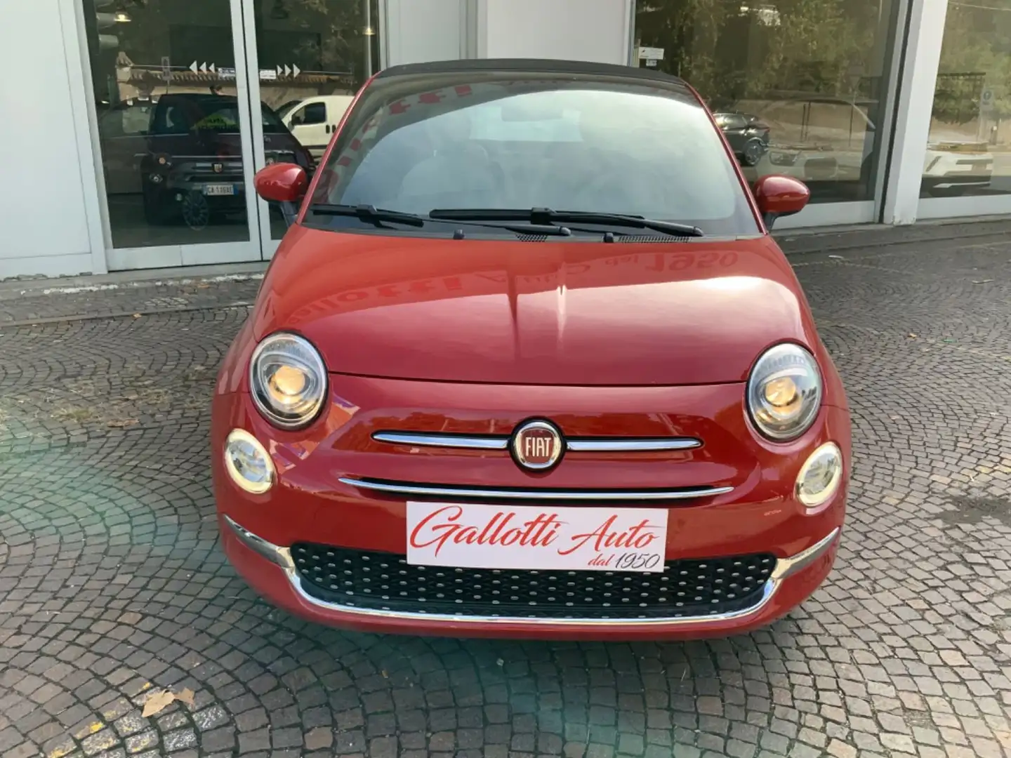 Fiat 500C Hybrid Dolcevita-PROMO GALLOTTI Ø PENSIERI Rosso - 2