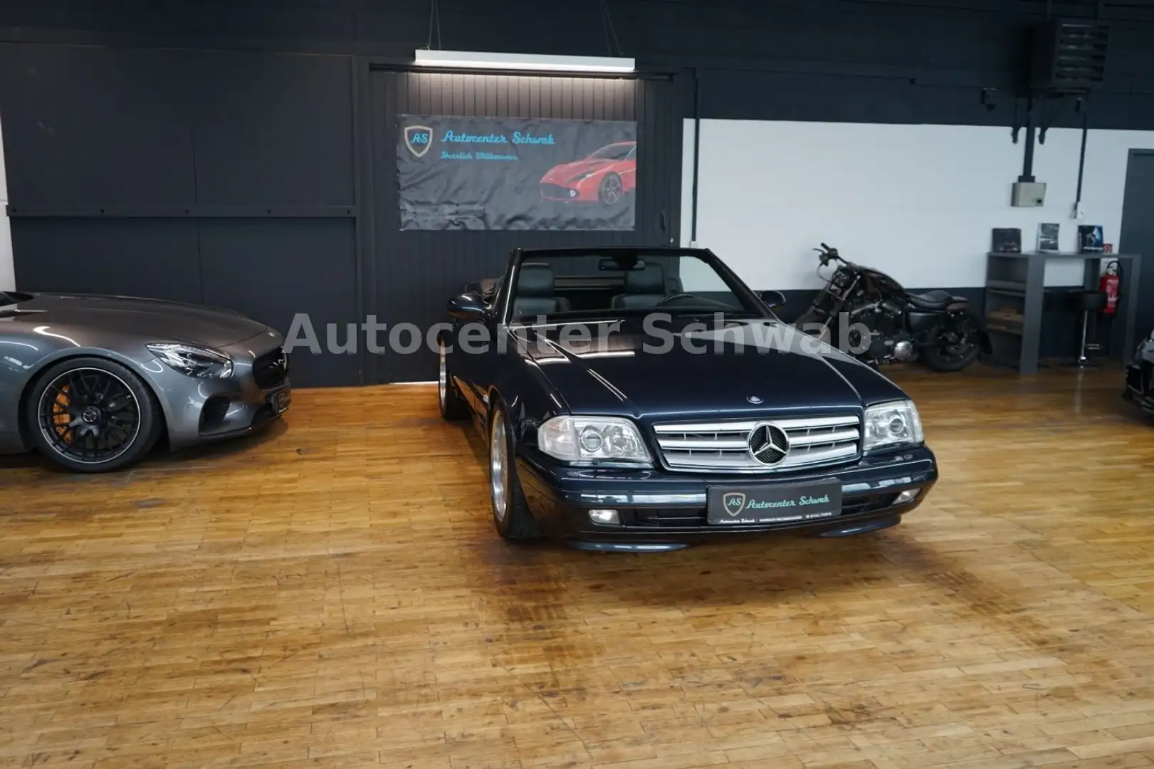 Mercedes-Benz SL 320 ROADSTER-A M G-TEMPOMAT-KLiMAAUTOMATiK Black - 1