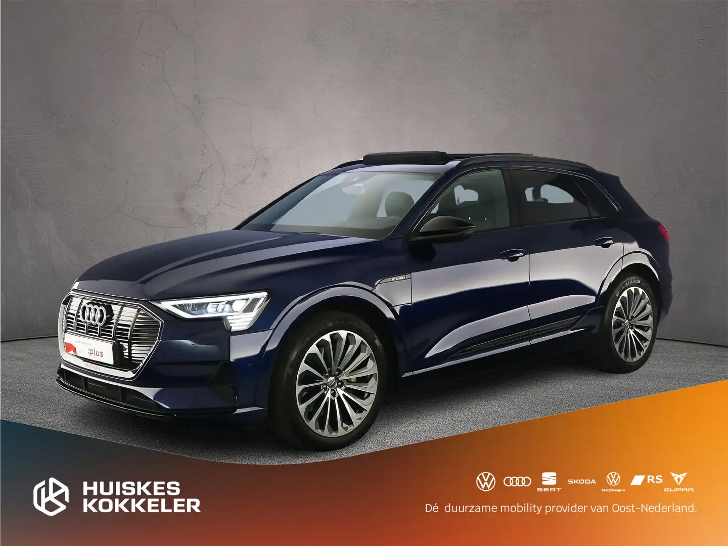 Audi e-tron e-tron 50 quattro Launch edition Vorsprung 71 kWh Blauw - 1