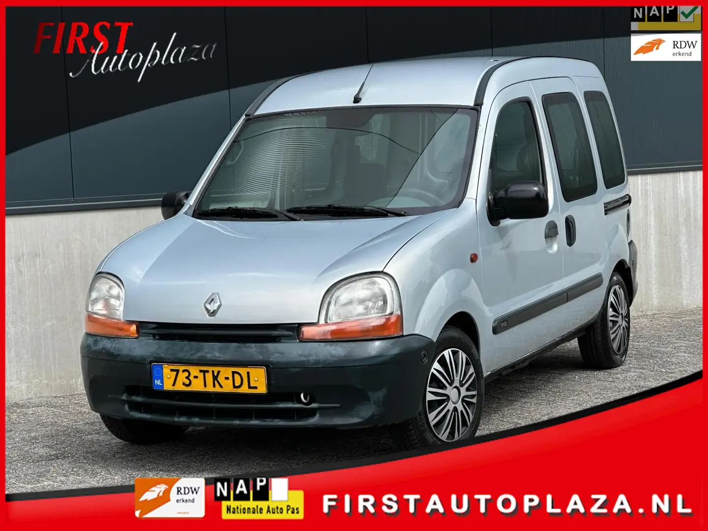 Renault Kangoo 1.4 RXE AUTOMAAT | INVALIDEWAGEN | SCHUIFDEUREN Gri - 1