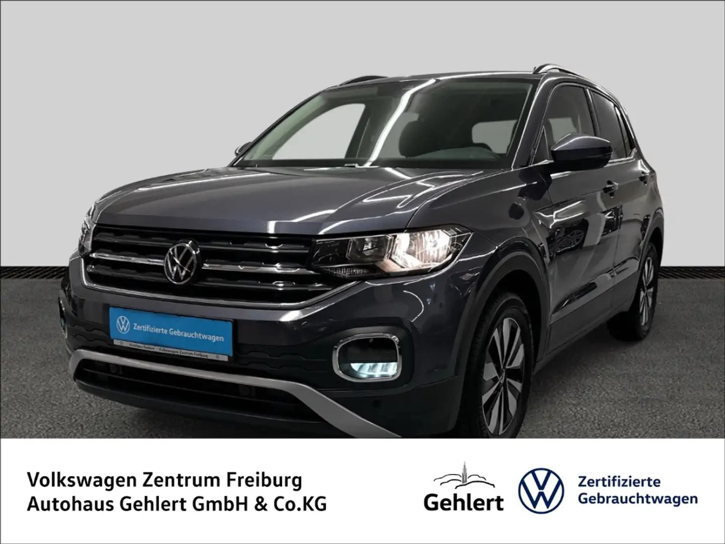 Volkswagen T-Cross Move 1.0 TSI Navi ACC Climatronic Gris - 1
