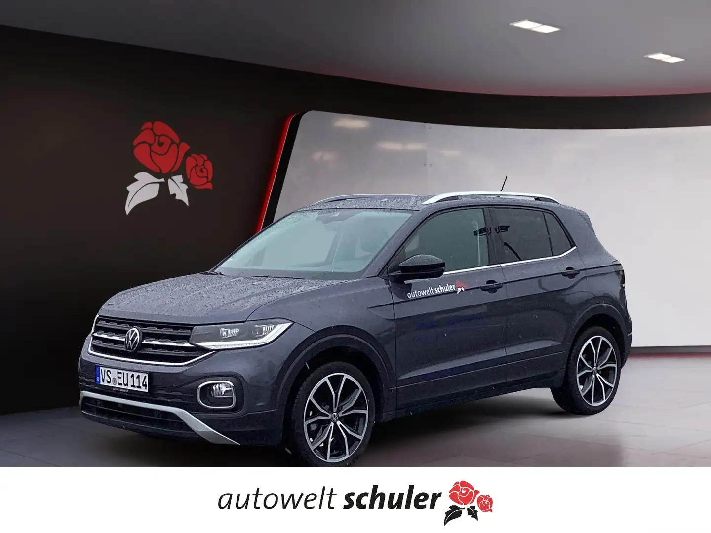 Volkswagen T-Cross 1,0 TSI Style DSG AHK Grau - 1