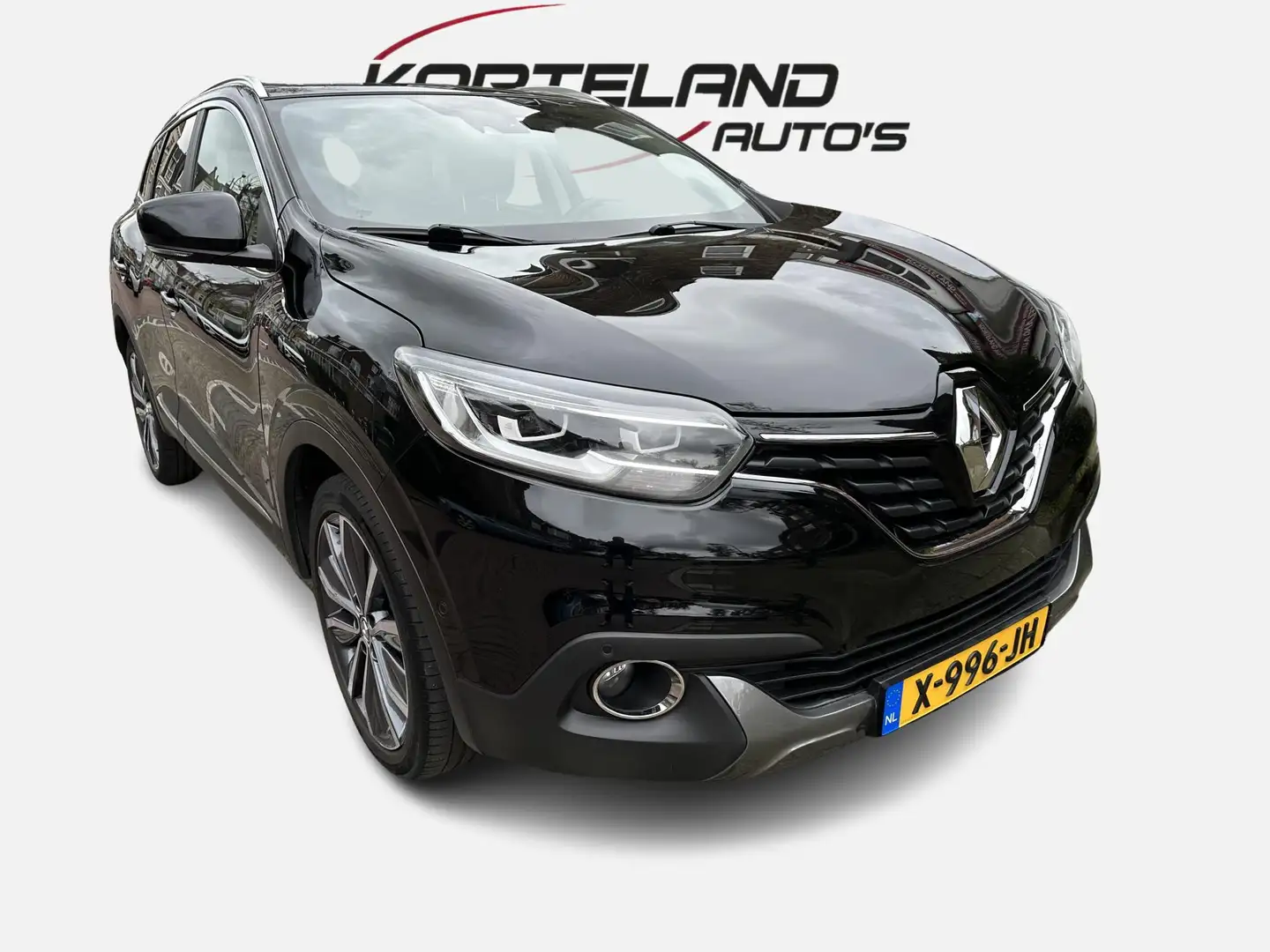 Renault Kadjar 1.2 TCe Extase l Automaat l Navi l Parkeersensoren Black - 1