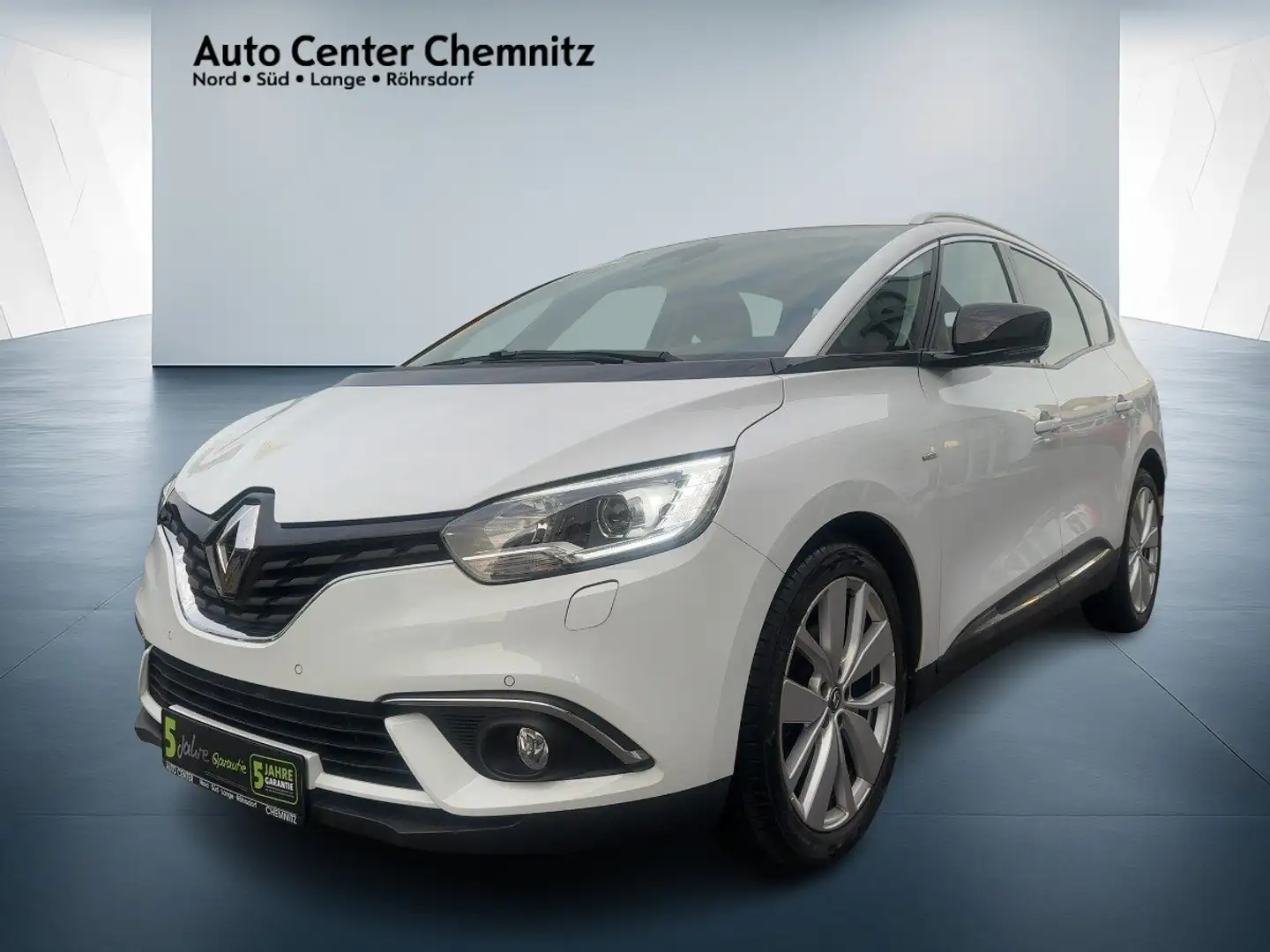 Renault Scenic IV 1.3 TCe 140 GPF Grand Limited Navi/SHZ Blanc - 2