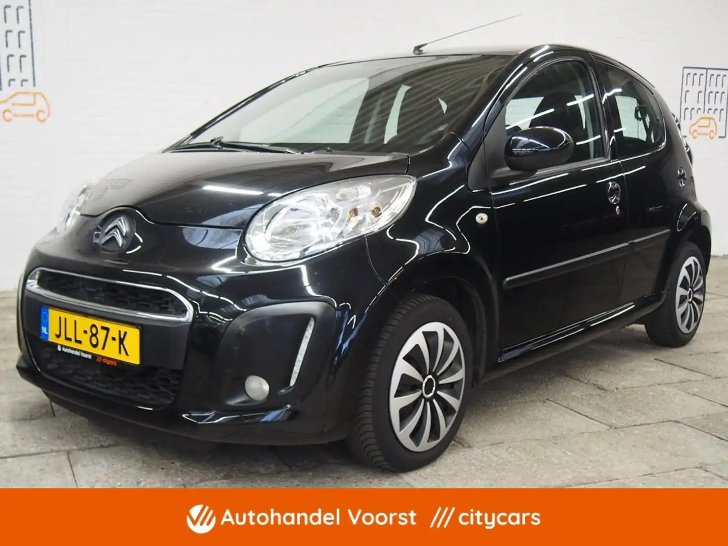 Citroen C1 1.0 First Edition Airco (APK:Nieuw) Incl.Garantie Schwarz - 1