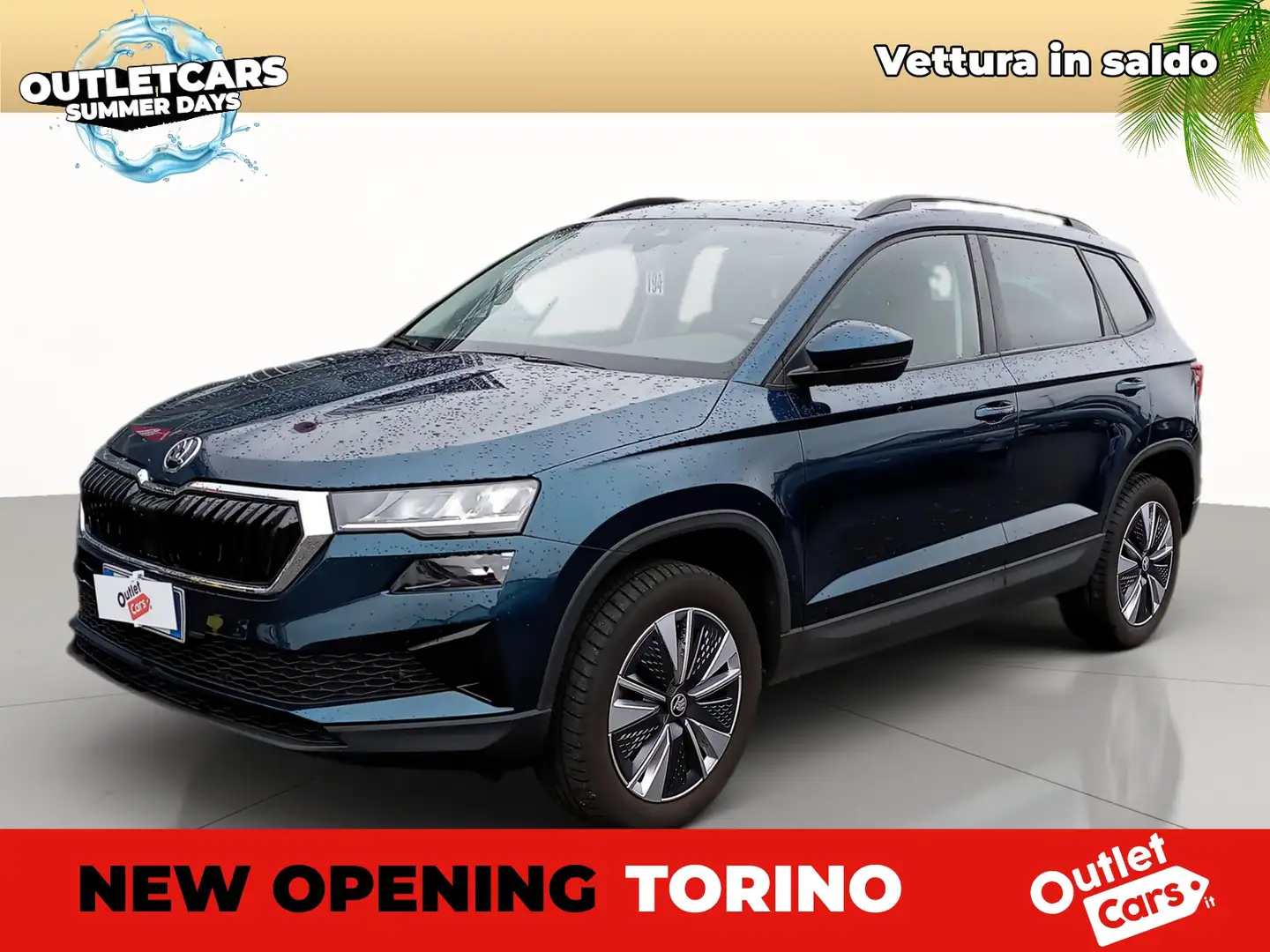 Skoda Karoq 1.0 tsi executive 110cv Blu/Azzurro - 1