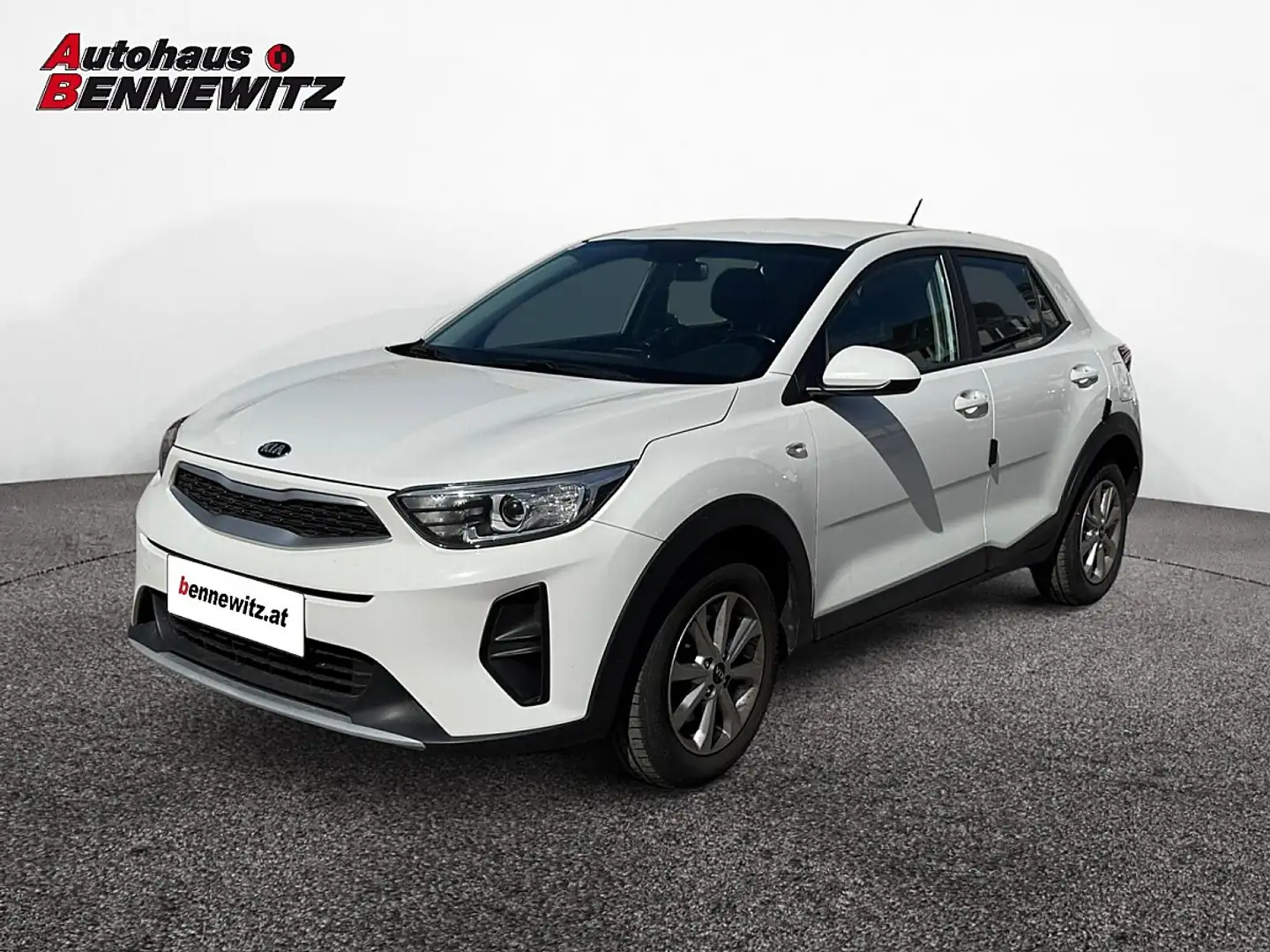 Kia Stonic 1,25 MPI ISG Titan Weiß - 1