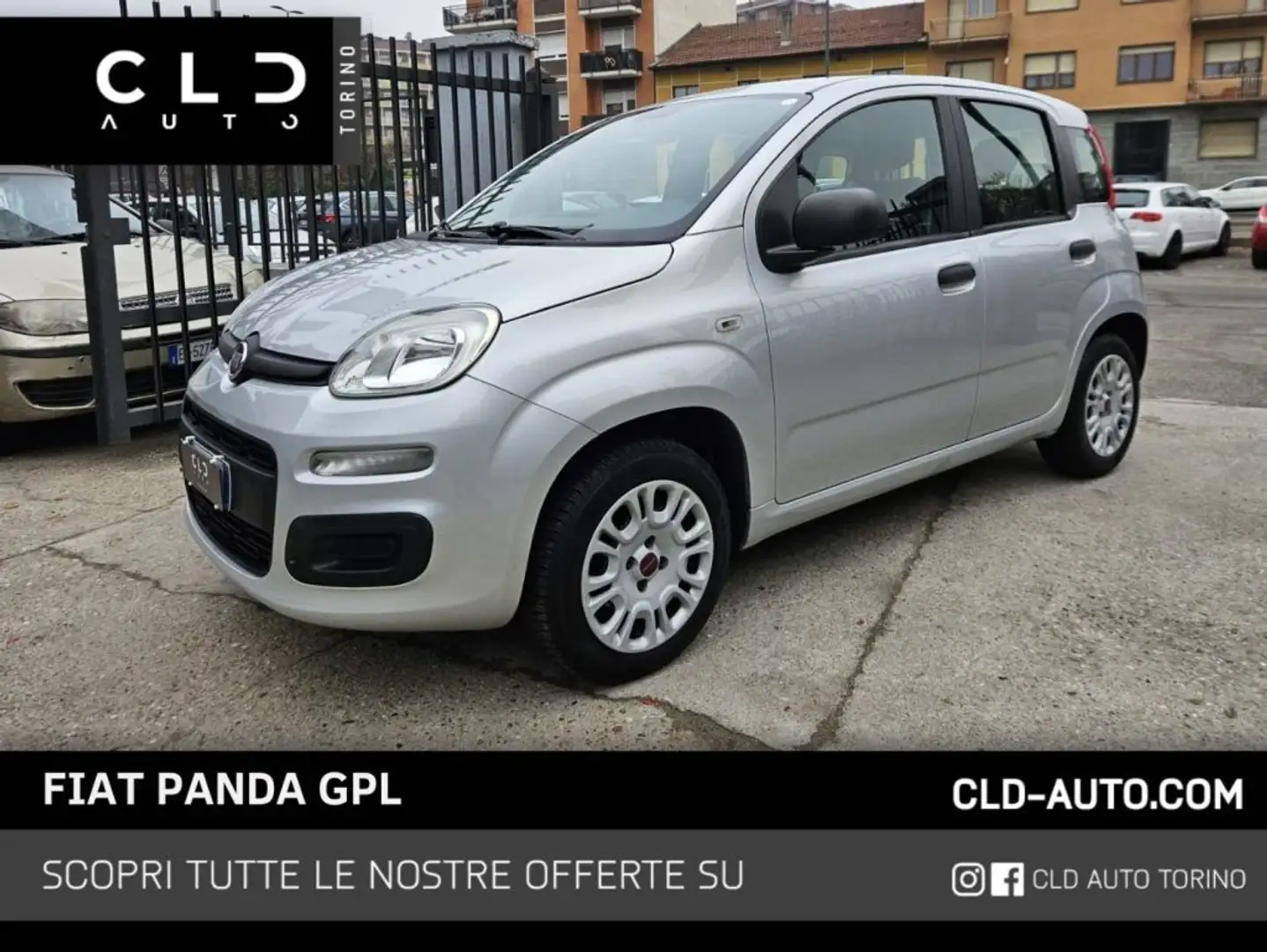 Fiat Panda 1.2 EasyPower Easy Grigio - 1