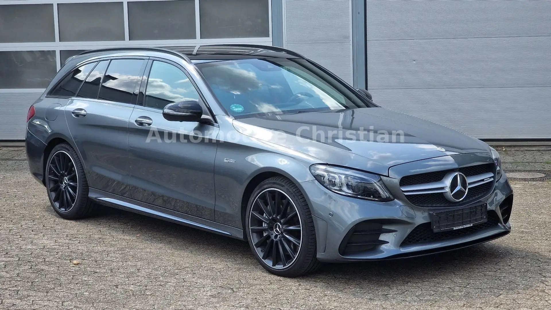 Mercedes-Benz C 43 AMG T  Pano/Performance Abgas./360°Cam/19" Grigio - 1