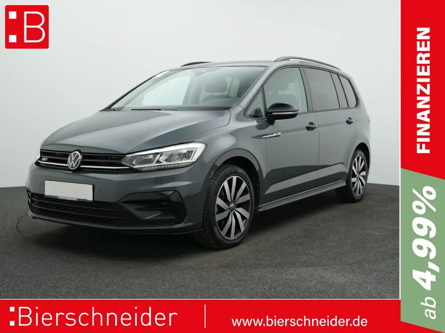 Volkswagen Touran 2.0 TDI DSG Highline R-Line BLACK STYLE KAMERA ALU Grau - 1