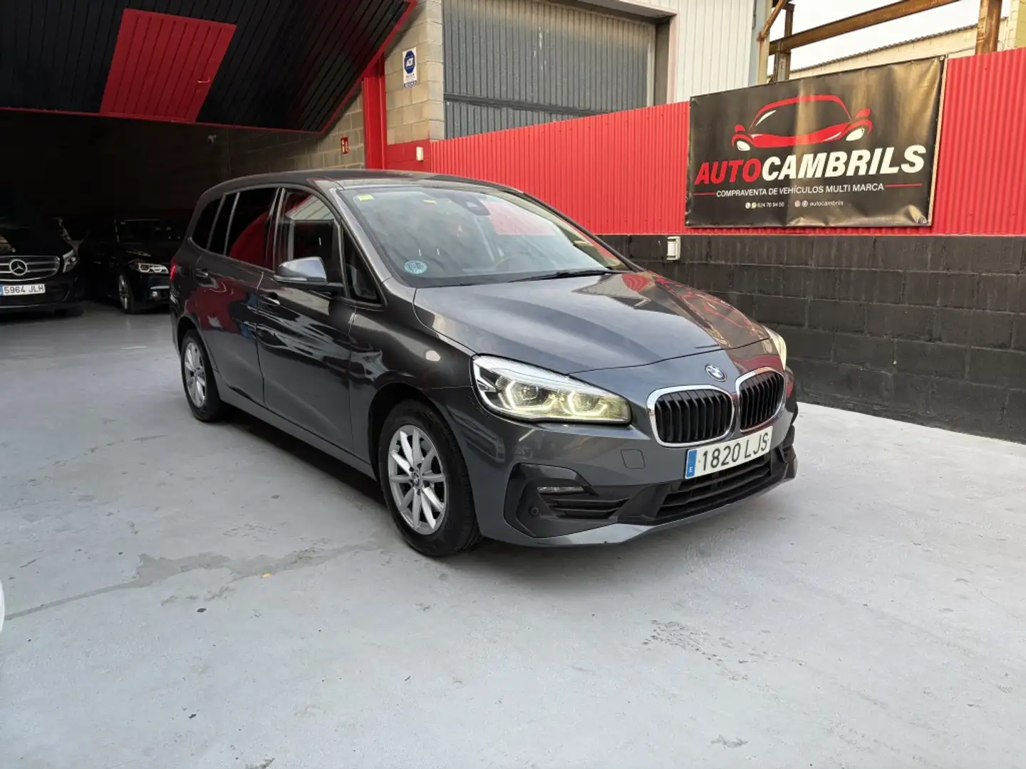 BMW 216 216dA Gran Tourer Business Bleu - 1